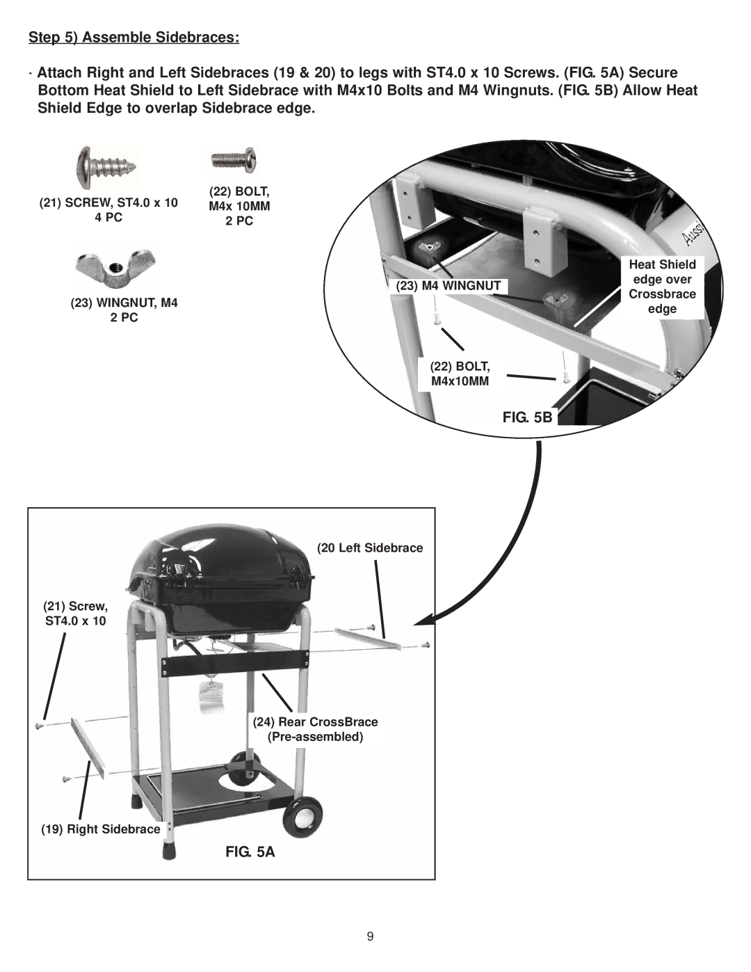 Aussie 7110 manual 23 M4 Wingnut 