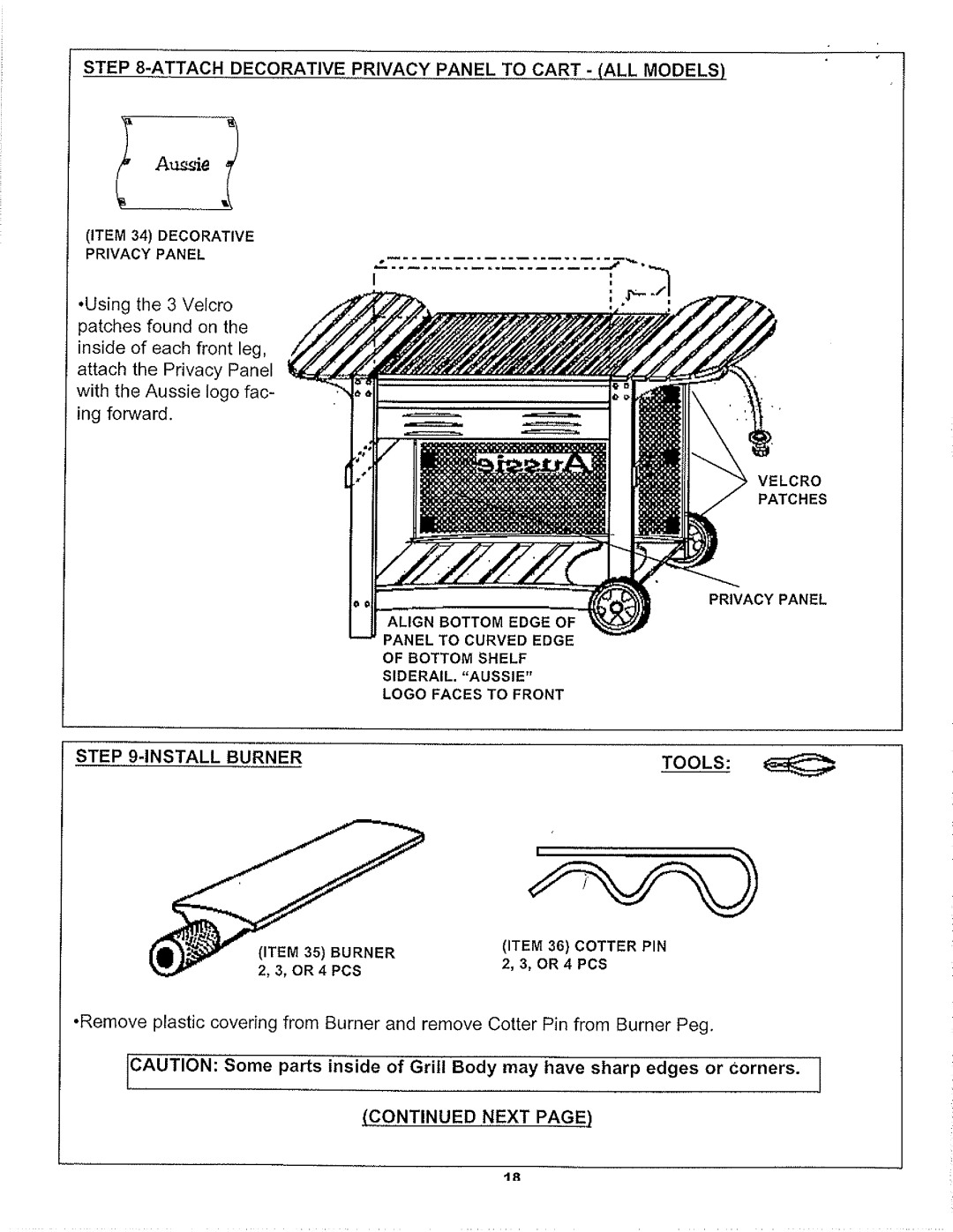 Aussie 7462 manual 