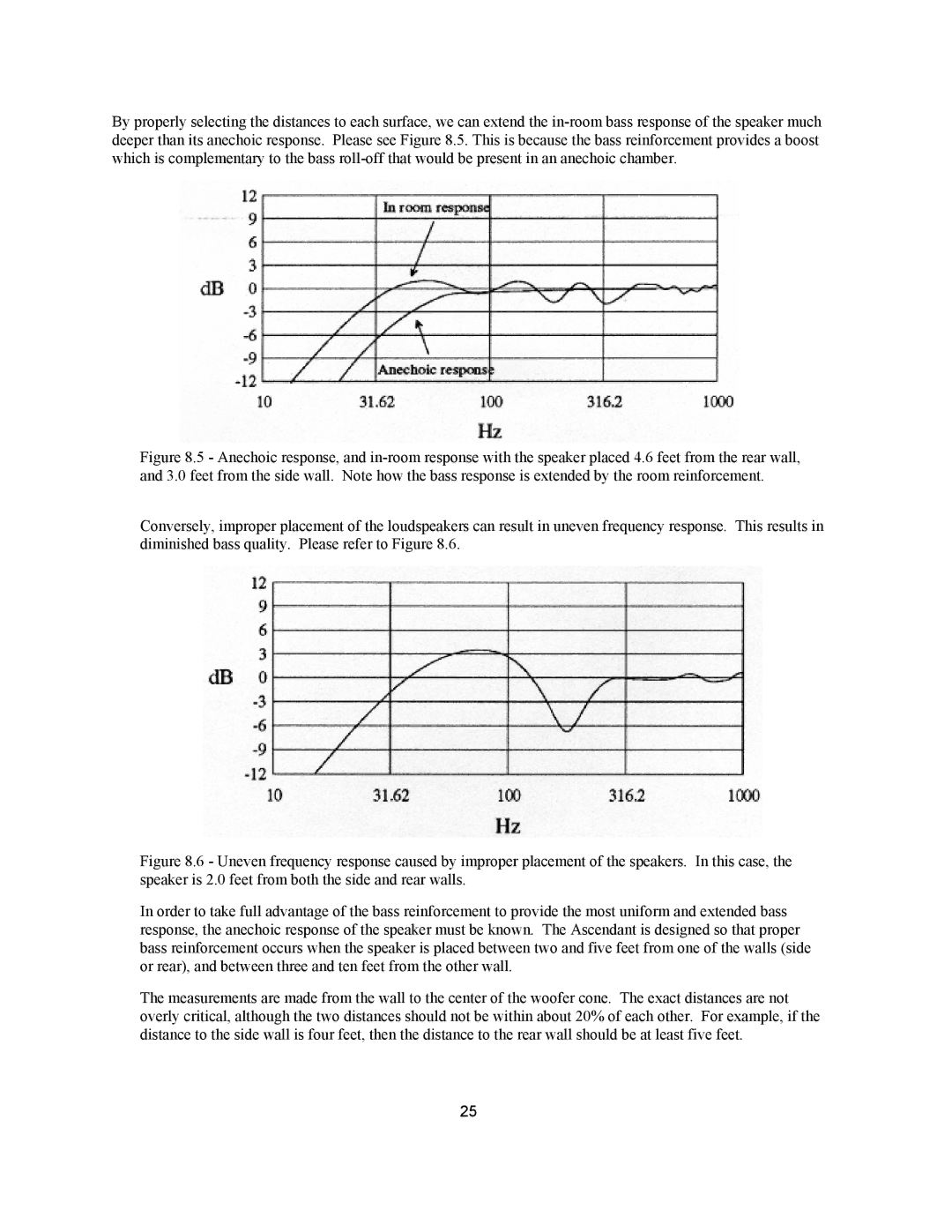 Avalon Acoustics AVALON ASCENDANT manual 