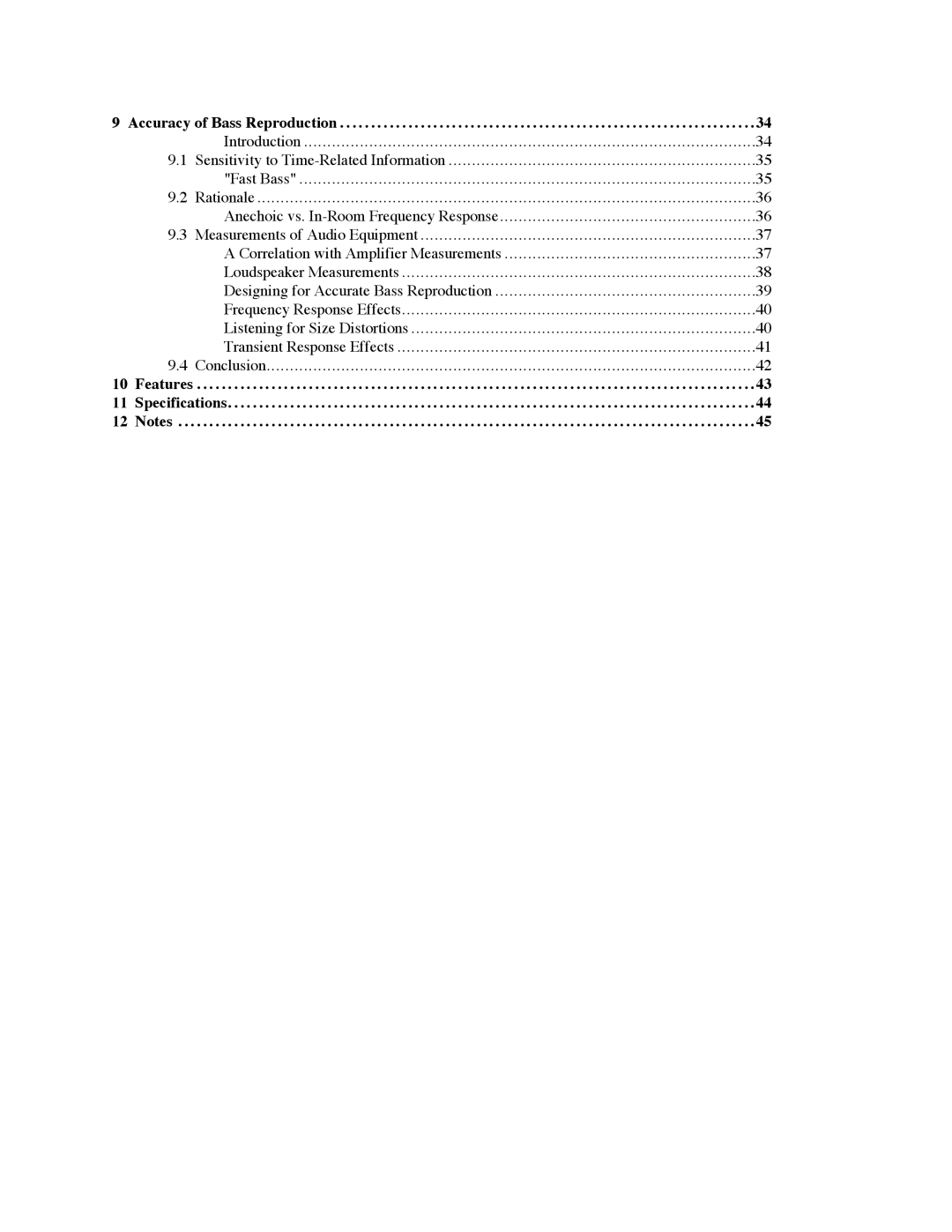 Avalon Acoustics OPUS Ceramique Loudspeaker manual Features 