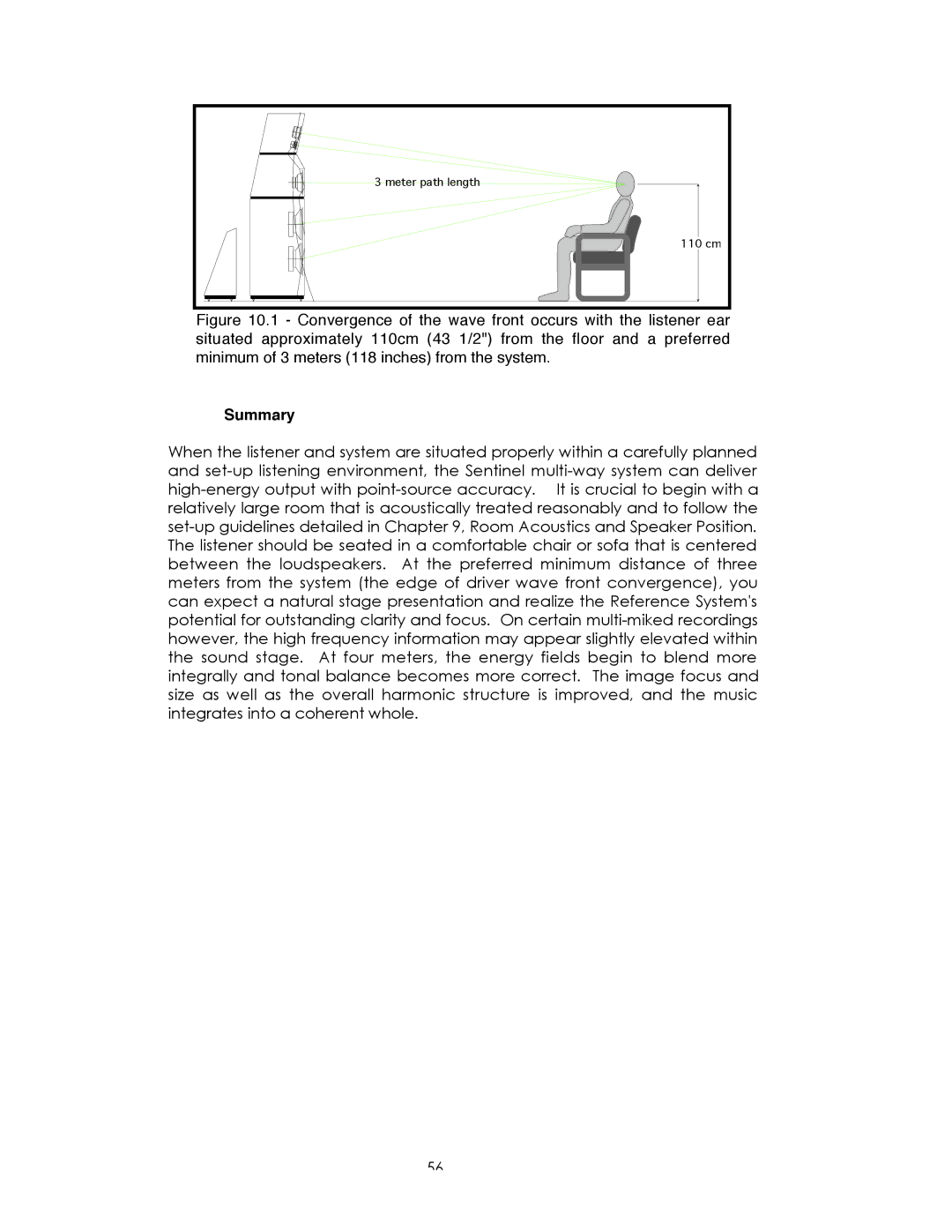 Avalon Acoustics Sentinel manual Summary 