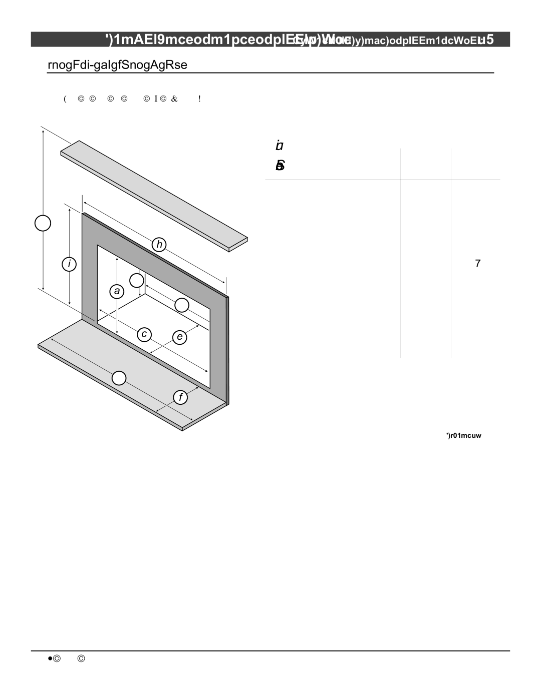 Avalon Stoves 1190 owner manual Fireplace Size, Fireplace Requirements 