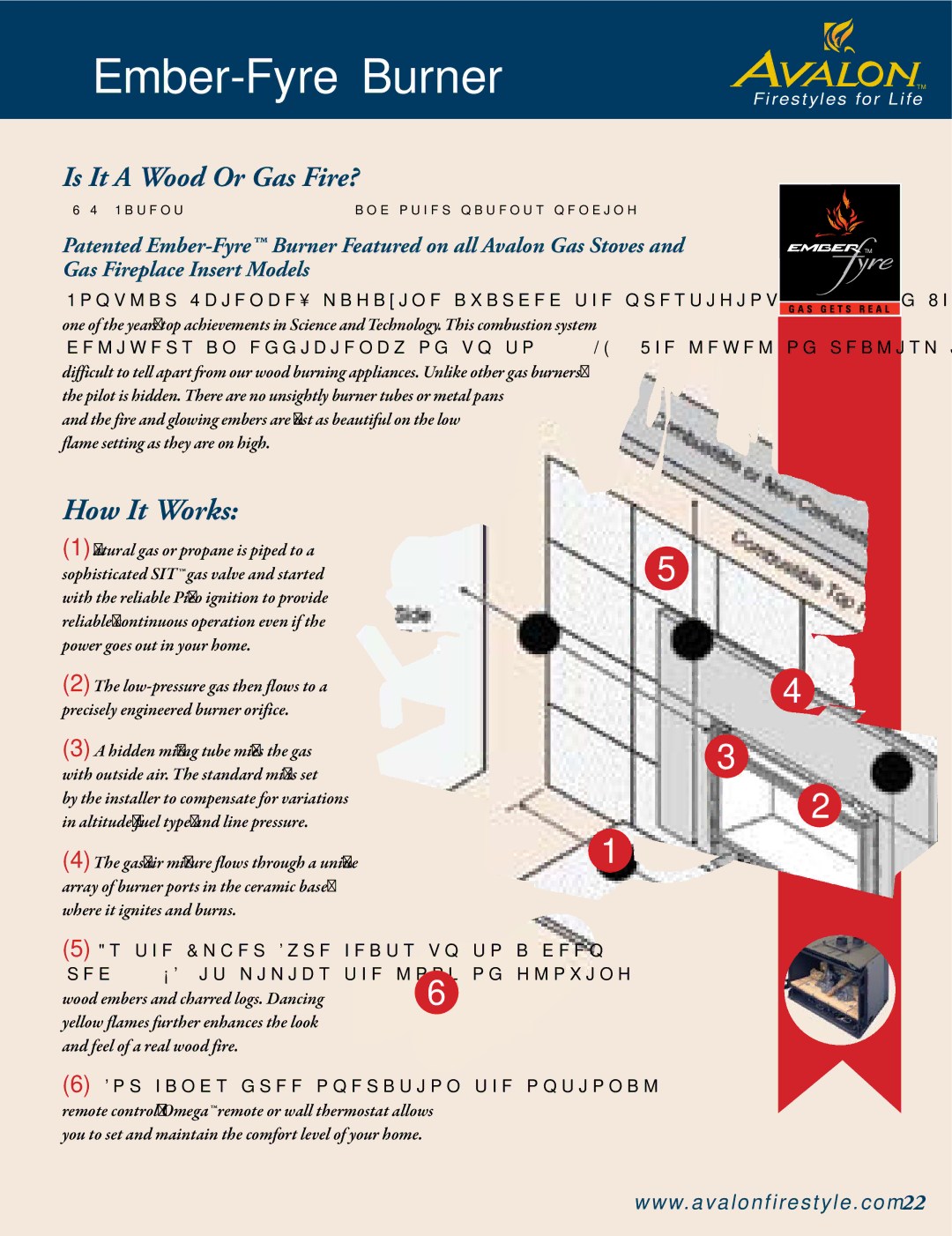 Avalon Stoves Gas Stove & Fireplace manual Ember-Fyre Burner, Is It a Wood Or Gas Fire? 