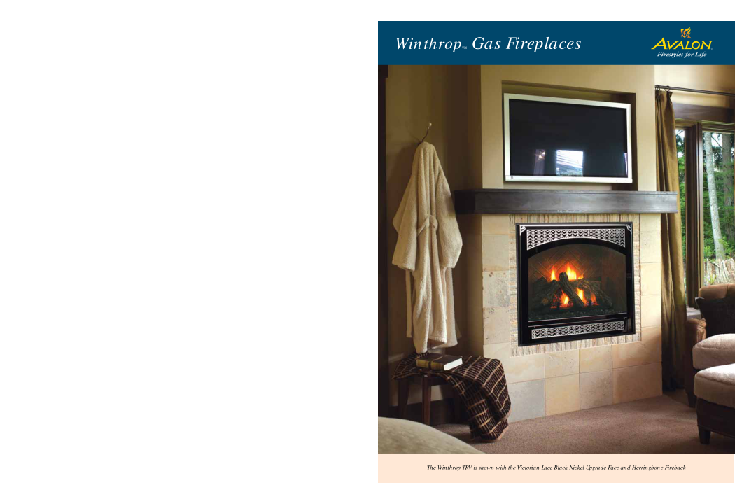 Avalon Stoves TRV, HH installation manual Winthrop Gas Fireplaces 