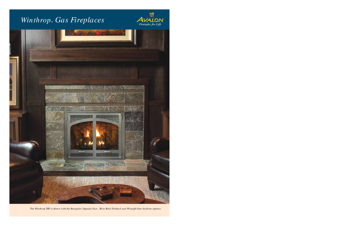 Avalon Stoves HH, TRV installation manual Winthrop Gas Fireplaces 