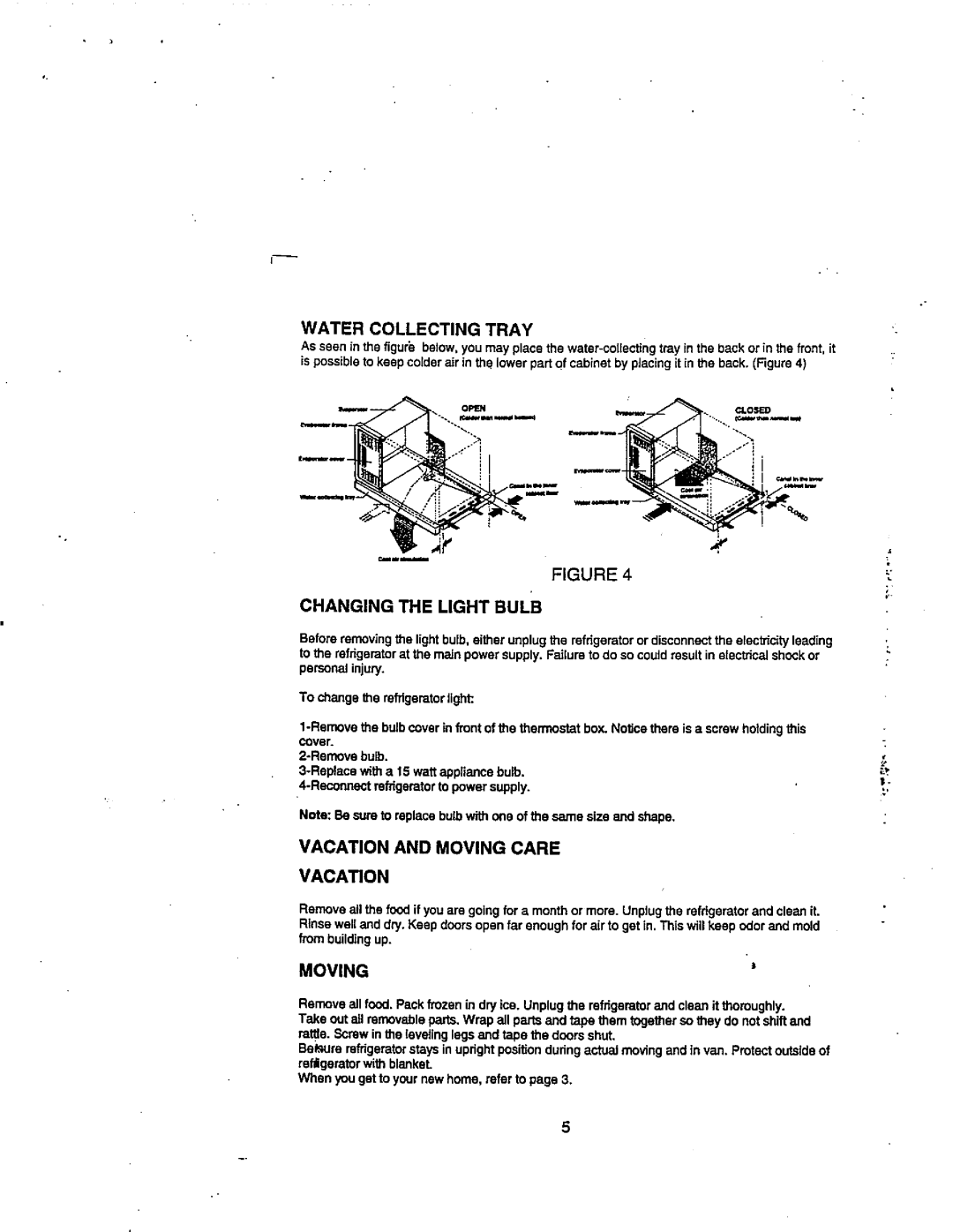 Avanti 1133YW manual 