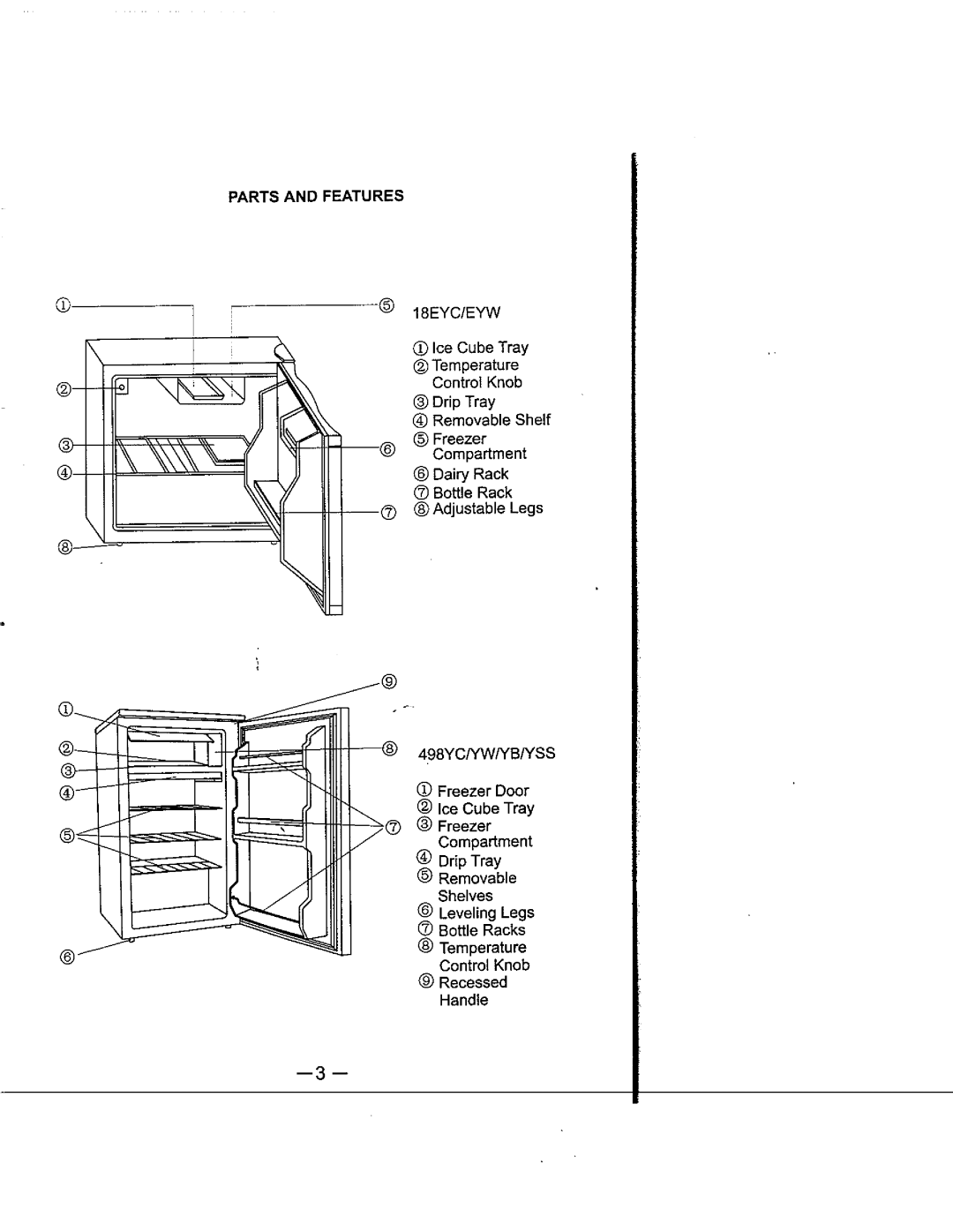 Avanti 18EYC manual 