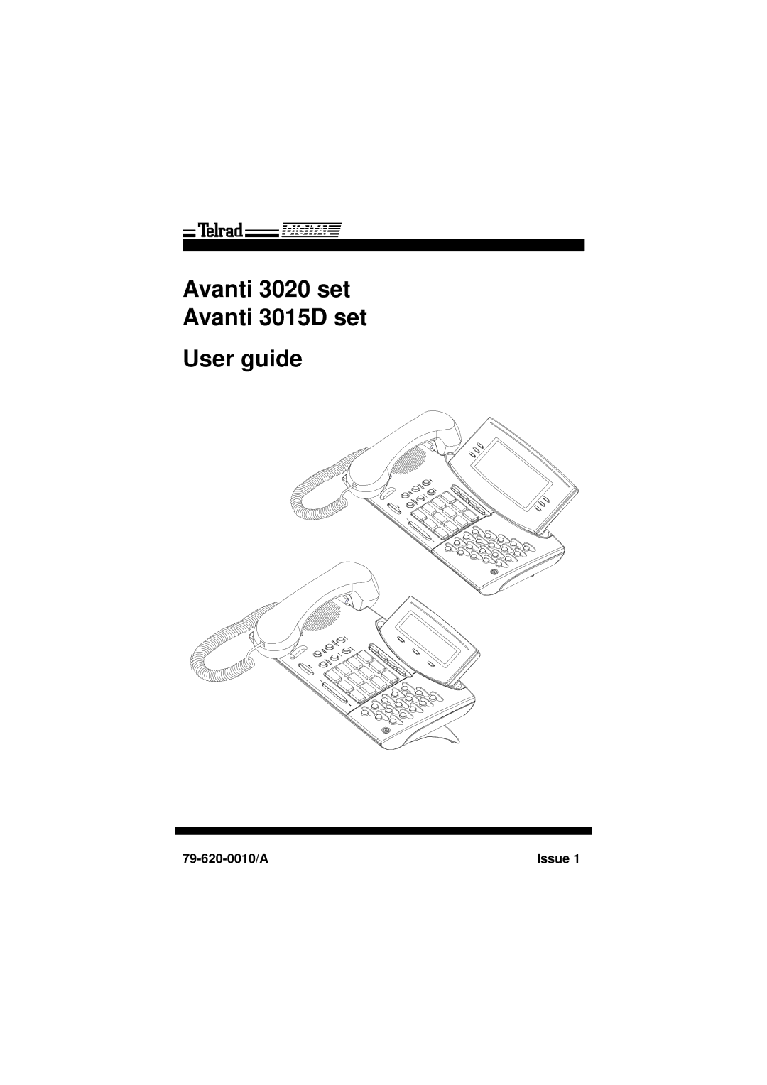 Avanti manual Avanti 3020 set Avanti 3015D set User guide 