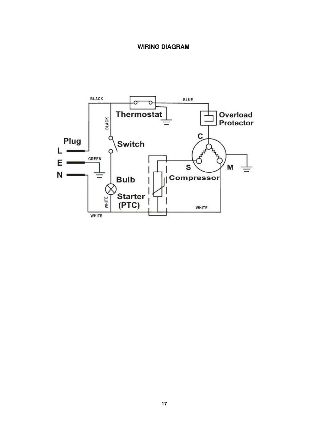 Avanti 392PST, 391WT instruction manual Wiring Diagram 