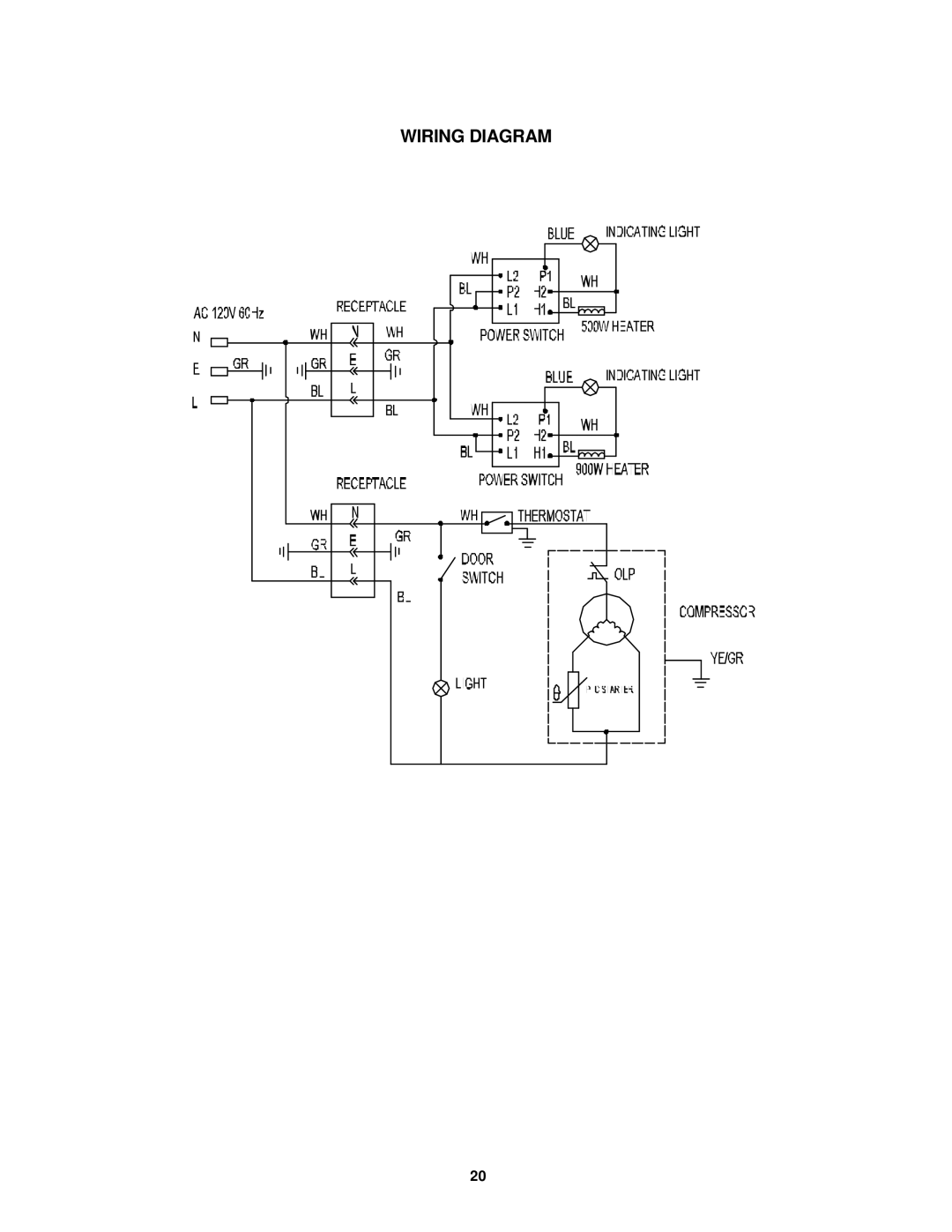 Avanti CK30-1, CK30-B instruction manual Wiring Diagram 