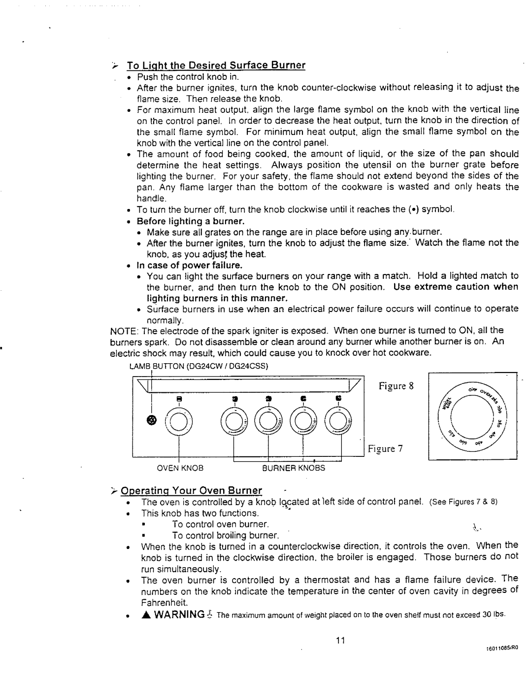 Avanti DG24CSS, G24AW manual 