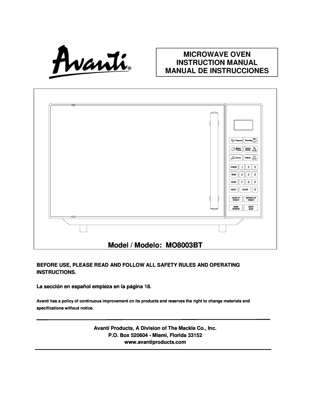 Avanti RM4551B-2, MO8003BT, RM4589SS-2 manual Installation & Assembly, Microwave Oven Bracket Installation Instruction 