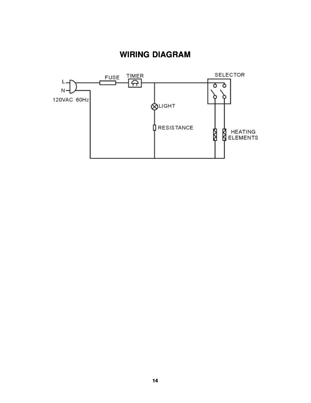 Avanti T-9 instruction manual Wiring Diagram 
