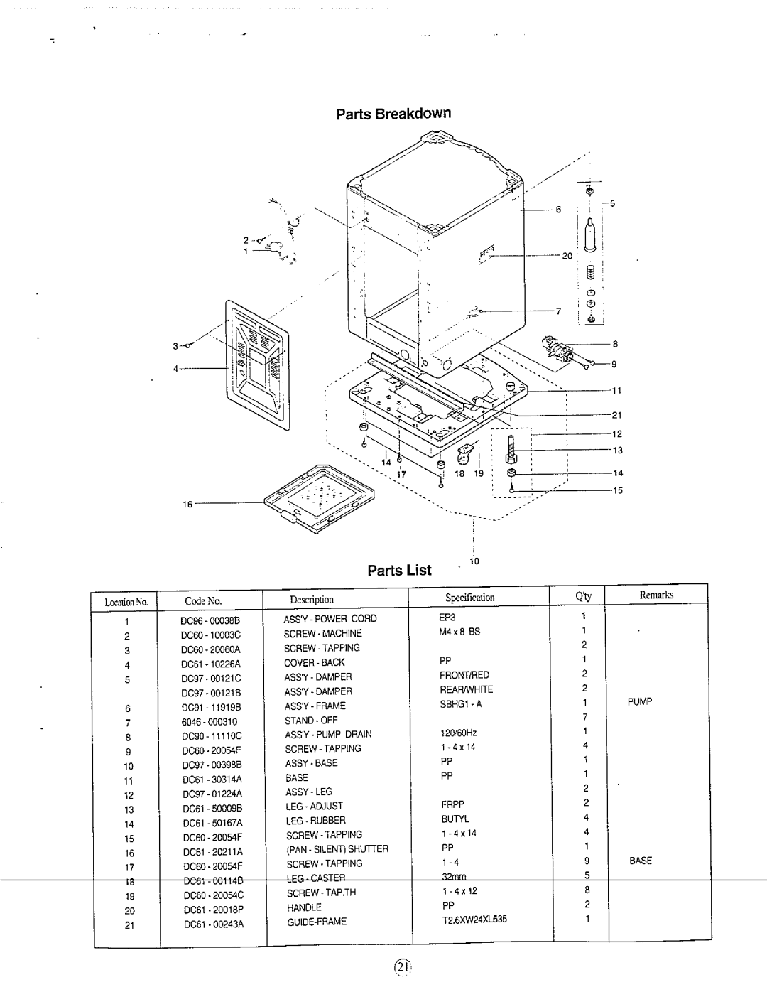 Avanti W751SC, W752PC manual 