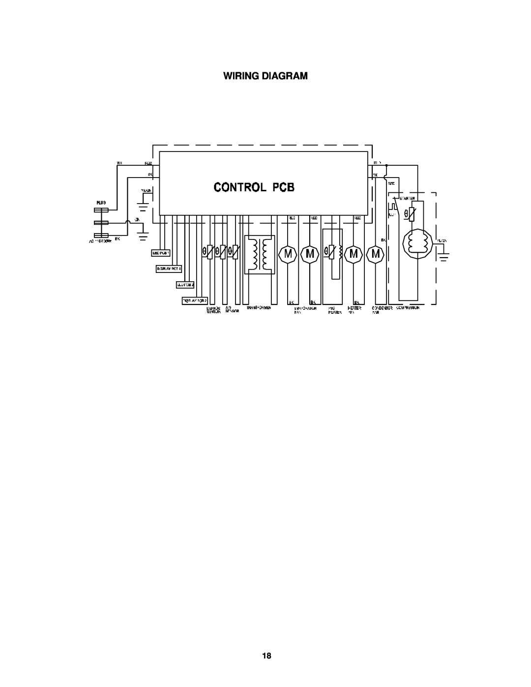 Avanti WCR683DZD instruction manual Wiring Diagram 