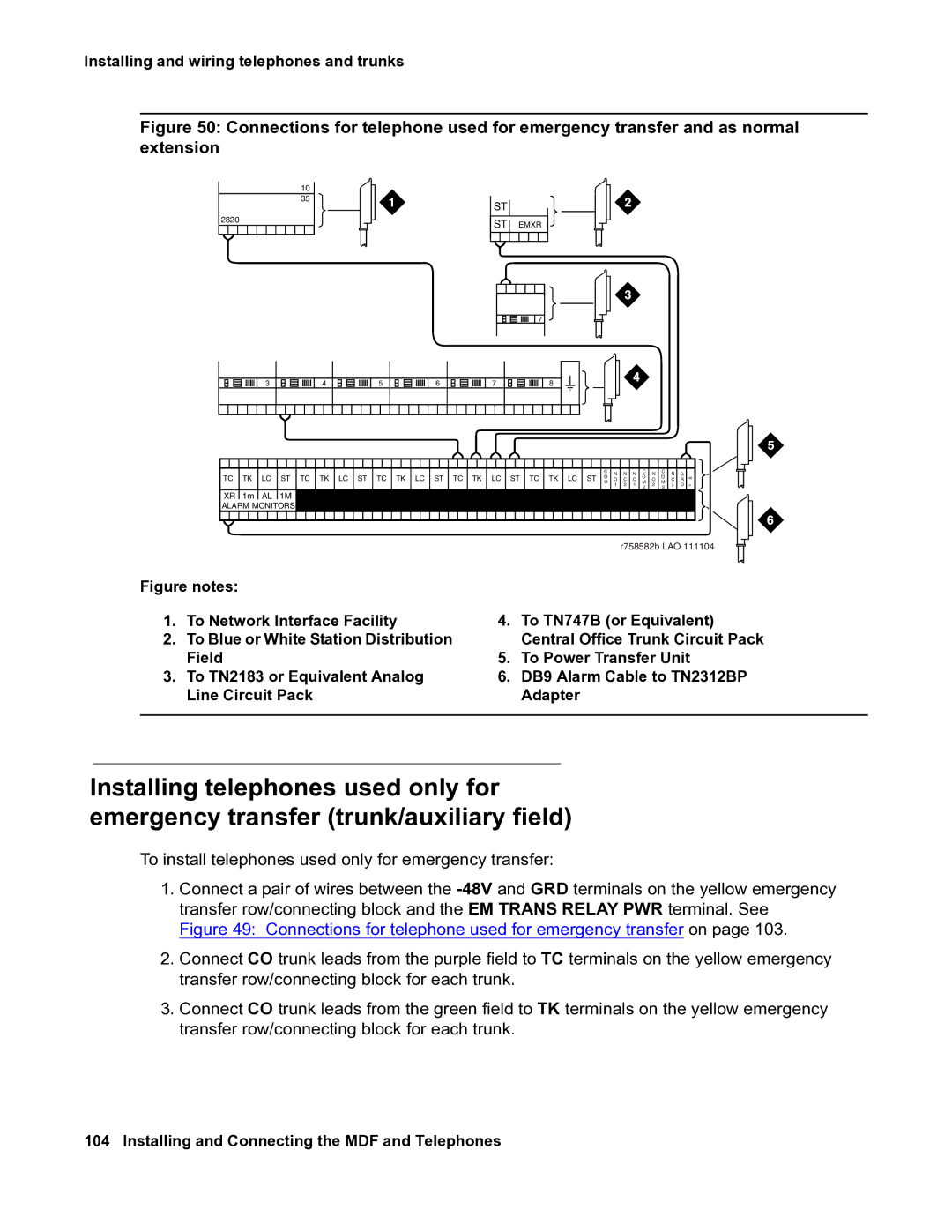 Avaya 03-300686 manual R758582b LAO 