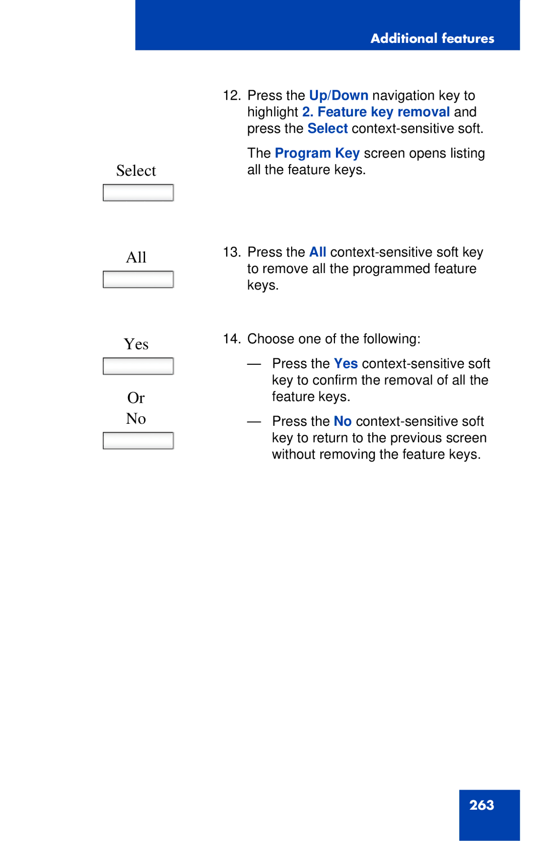 Avaya 1040E manual Select All Yes 