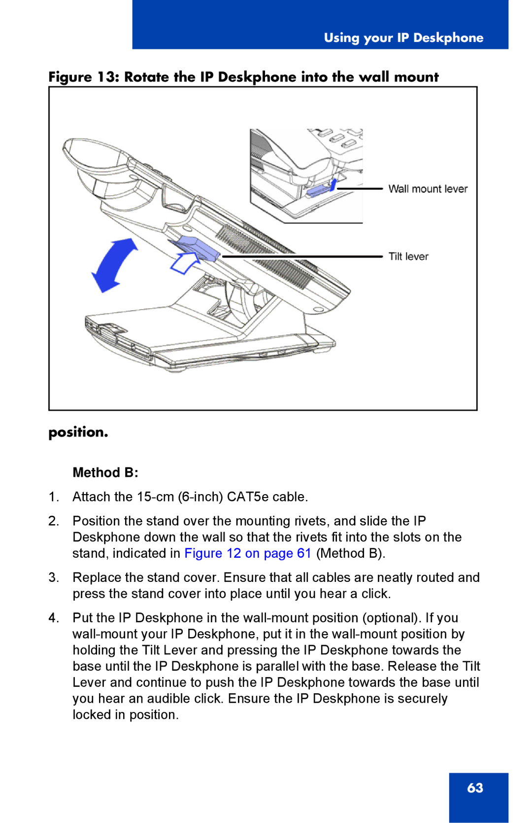 Avaya 1040E manual Using your IP Deskphone 