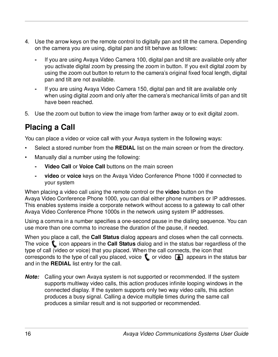 Avaya 1030, 1050, 1040 manual Placing a Call 