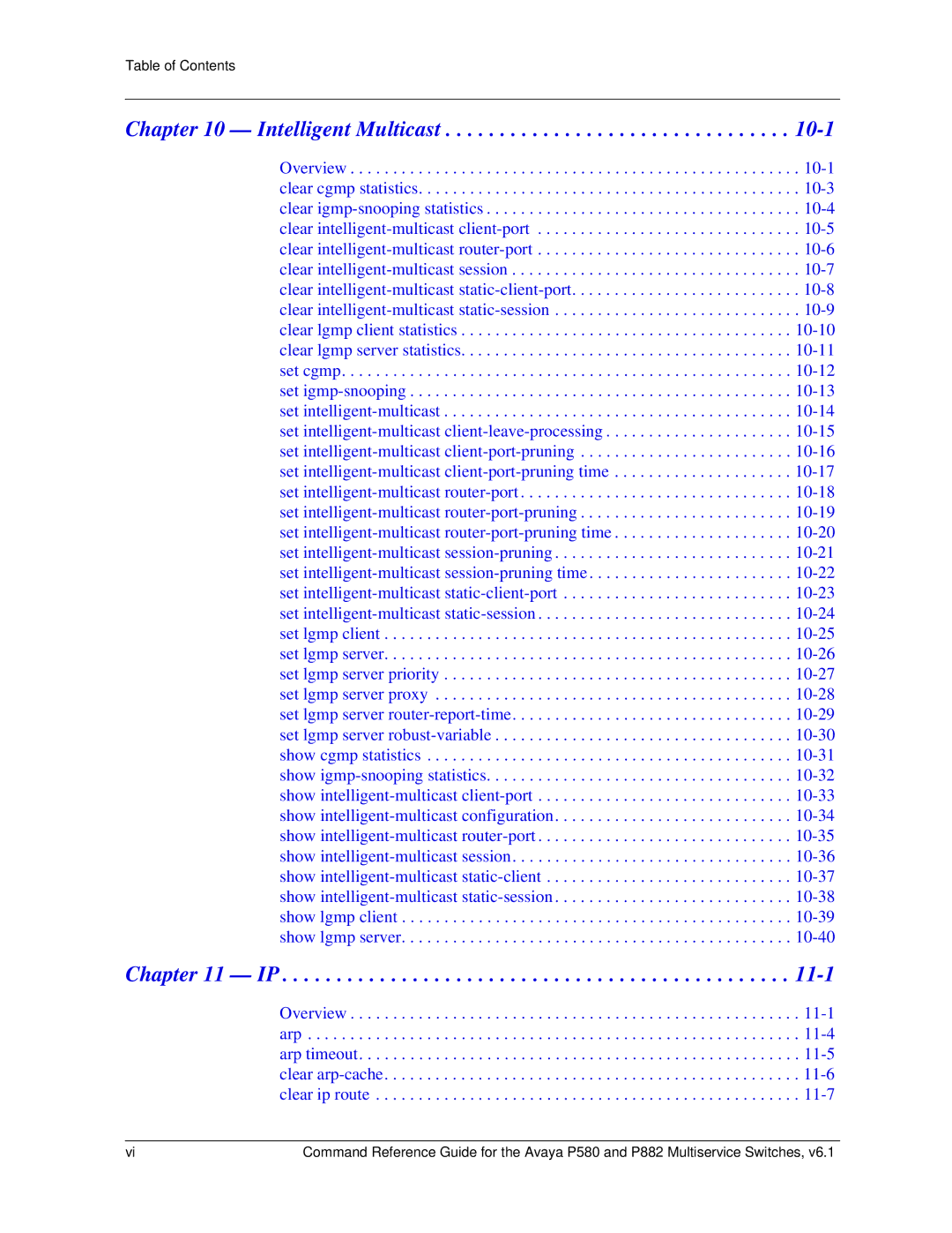 Avaya 106760804 manual Intelligent Multicast 