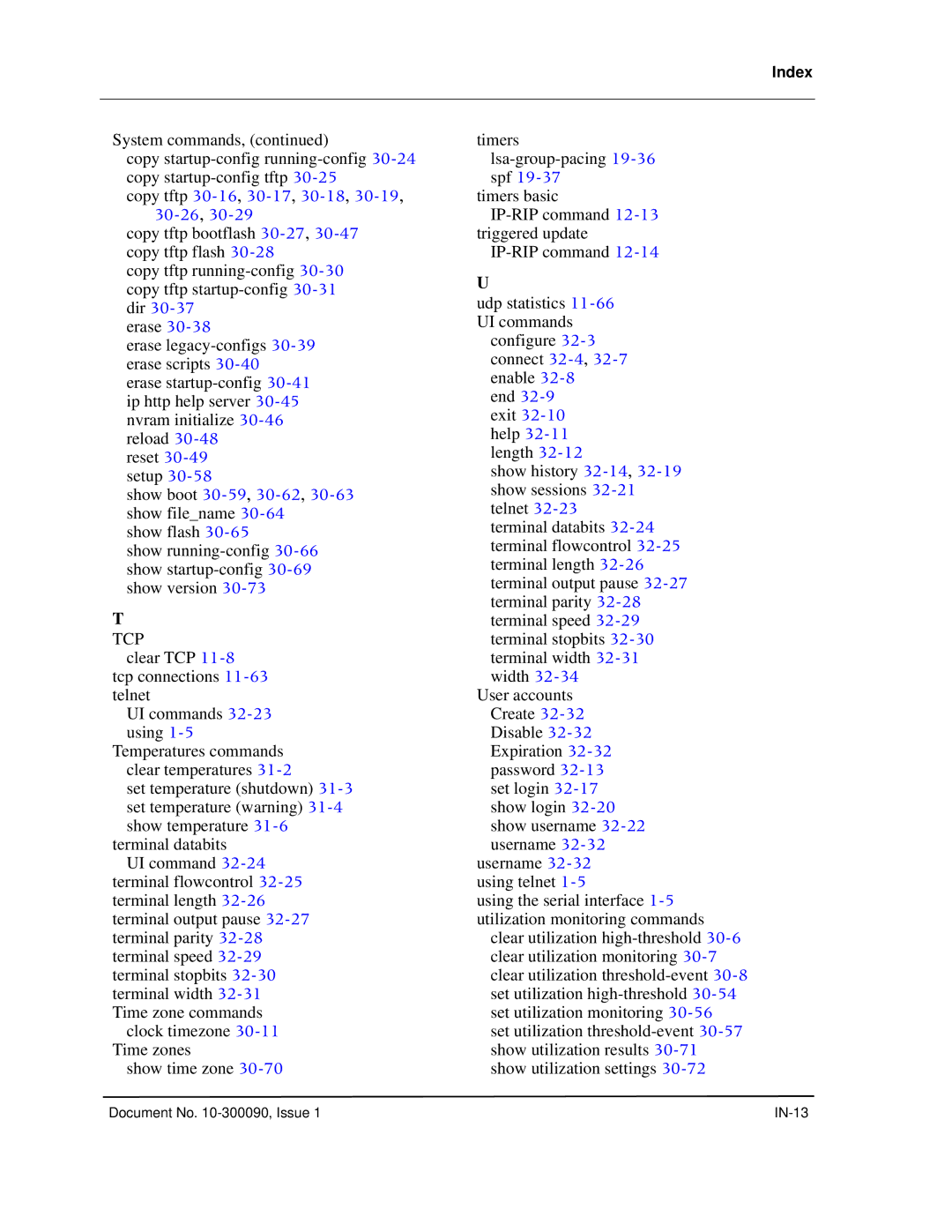 Avaya 106760804 manual Tcp 