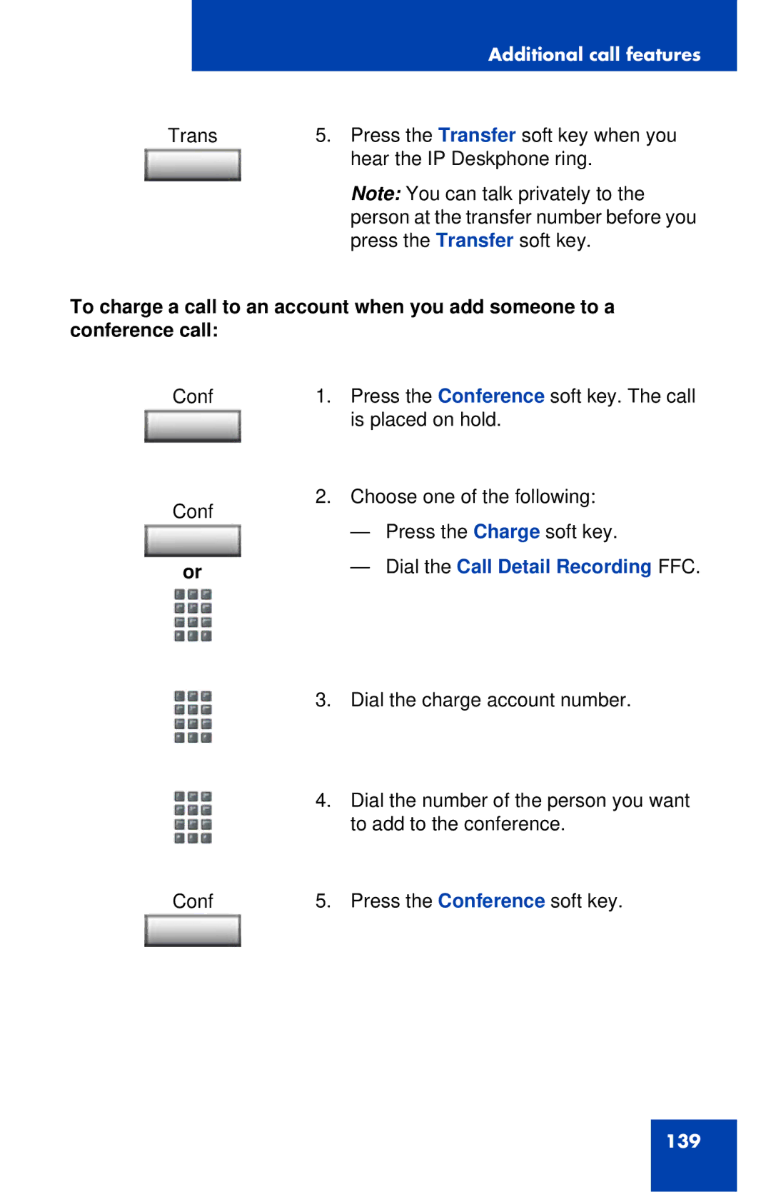 Avaya 1120E manual To add to the conference 