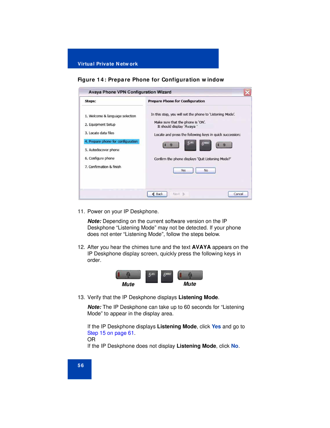 Avaya 1140E manual MuteMute 