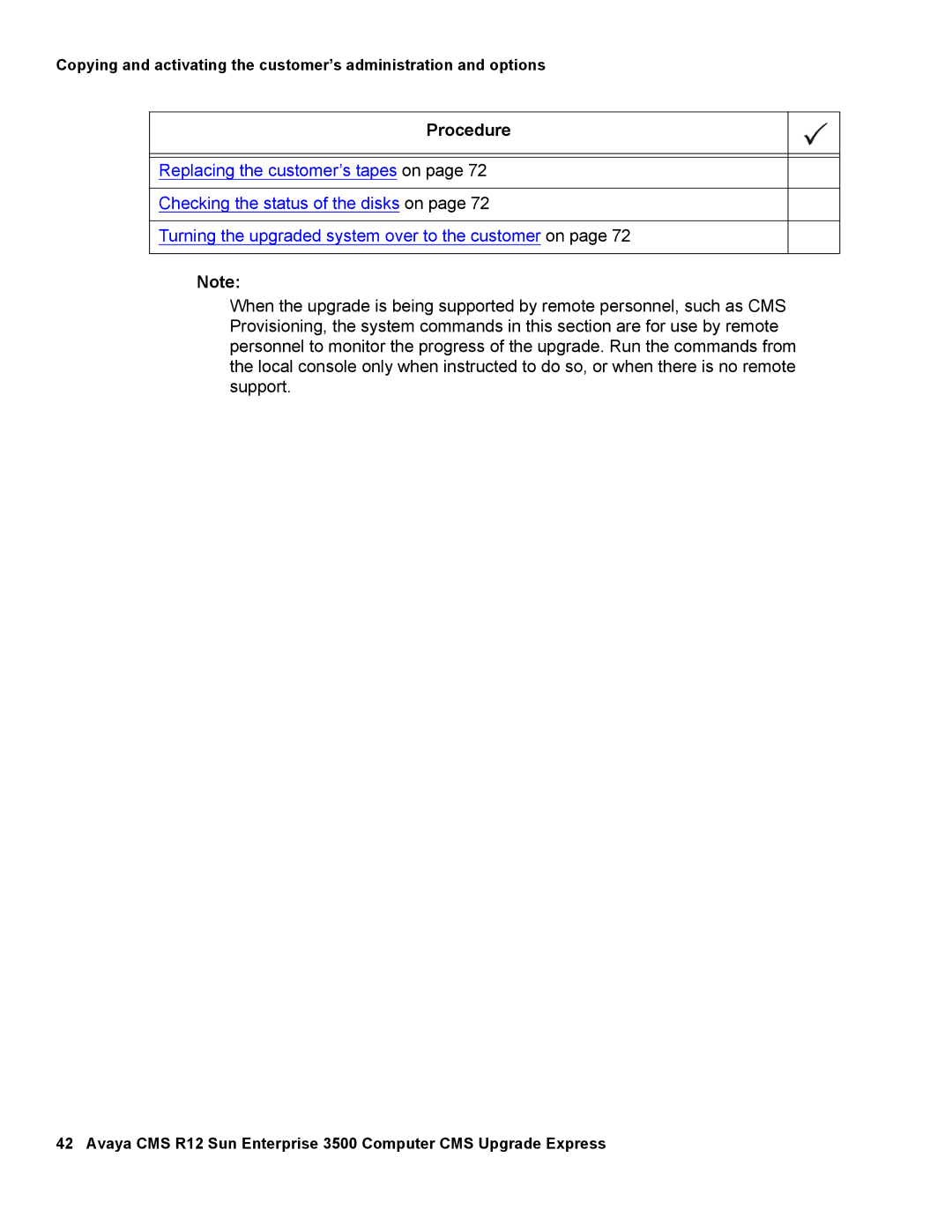 Avaya 12 manual Procedure 