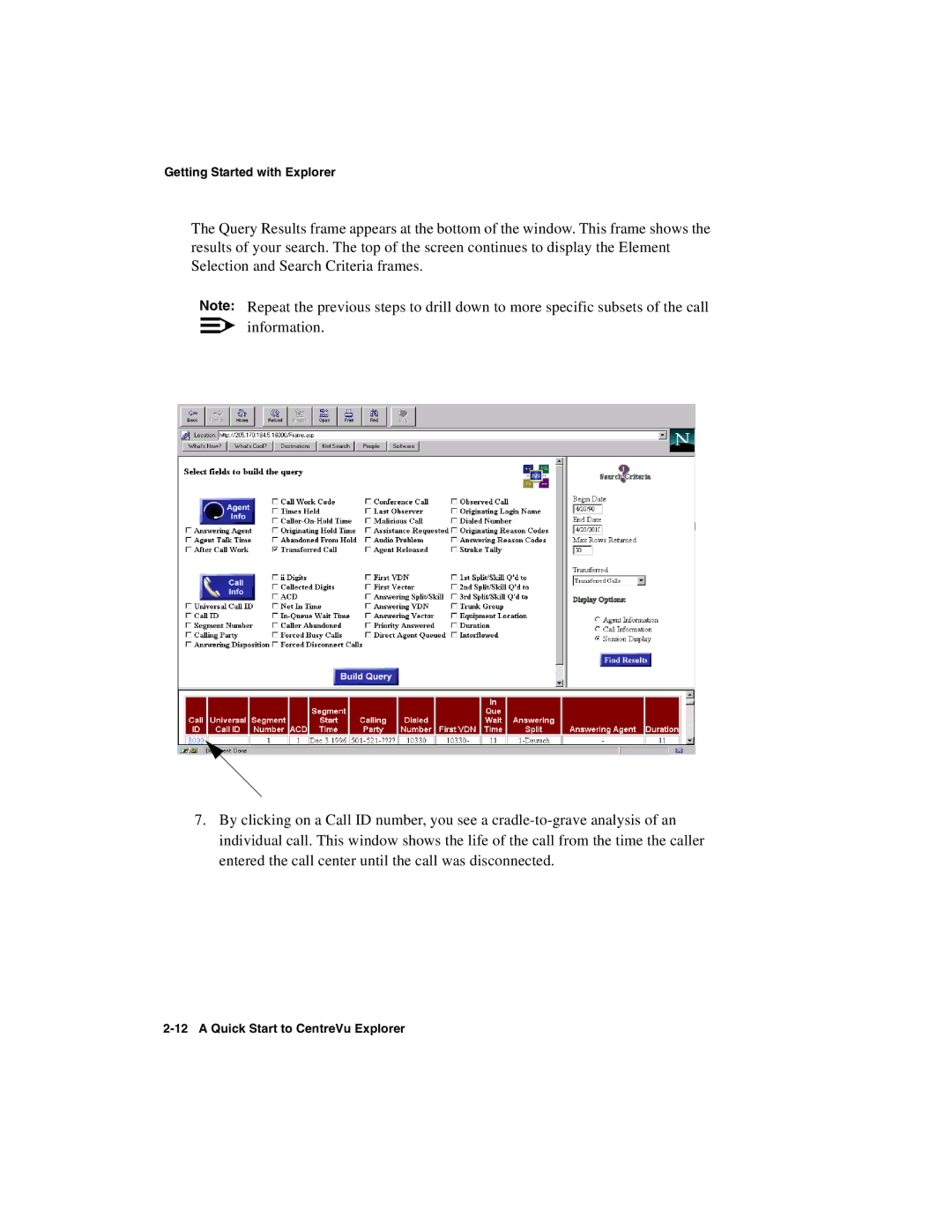 Avaya 1.2 manual Getting Started with Explorer 