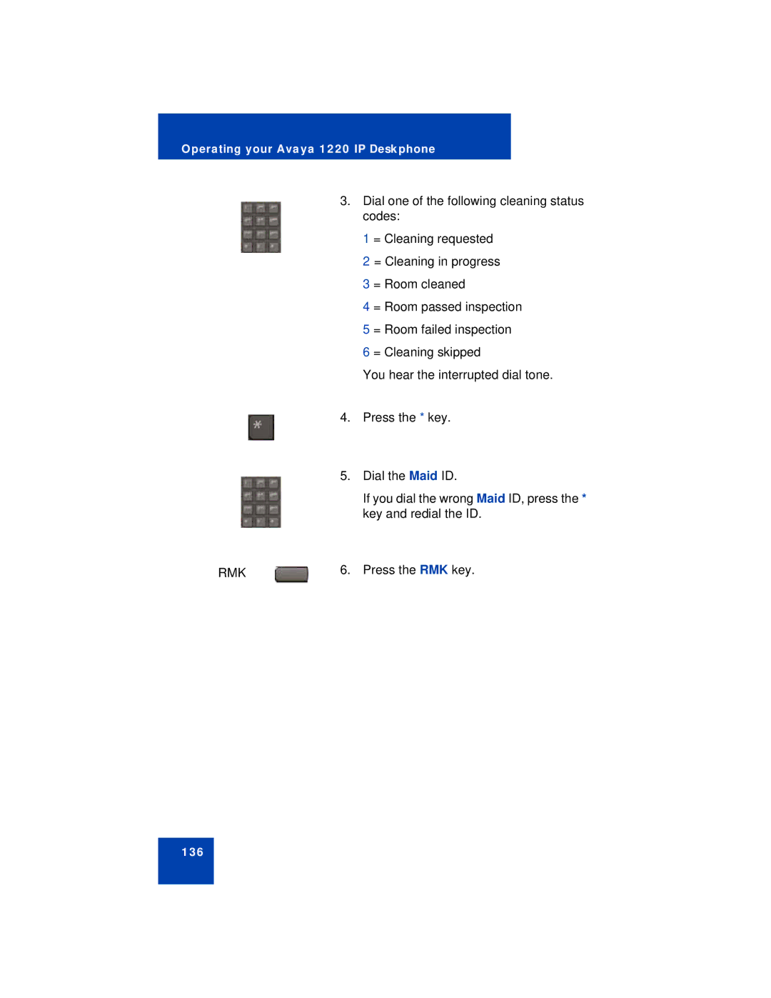 Avaya 1220 manual 136 