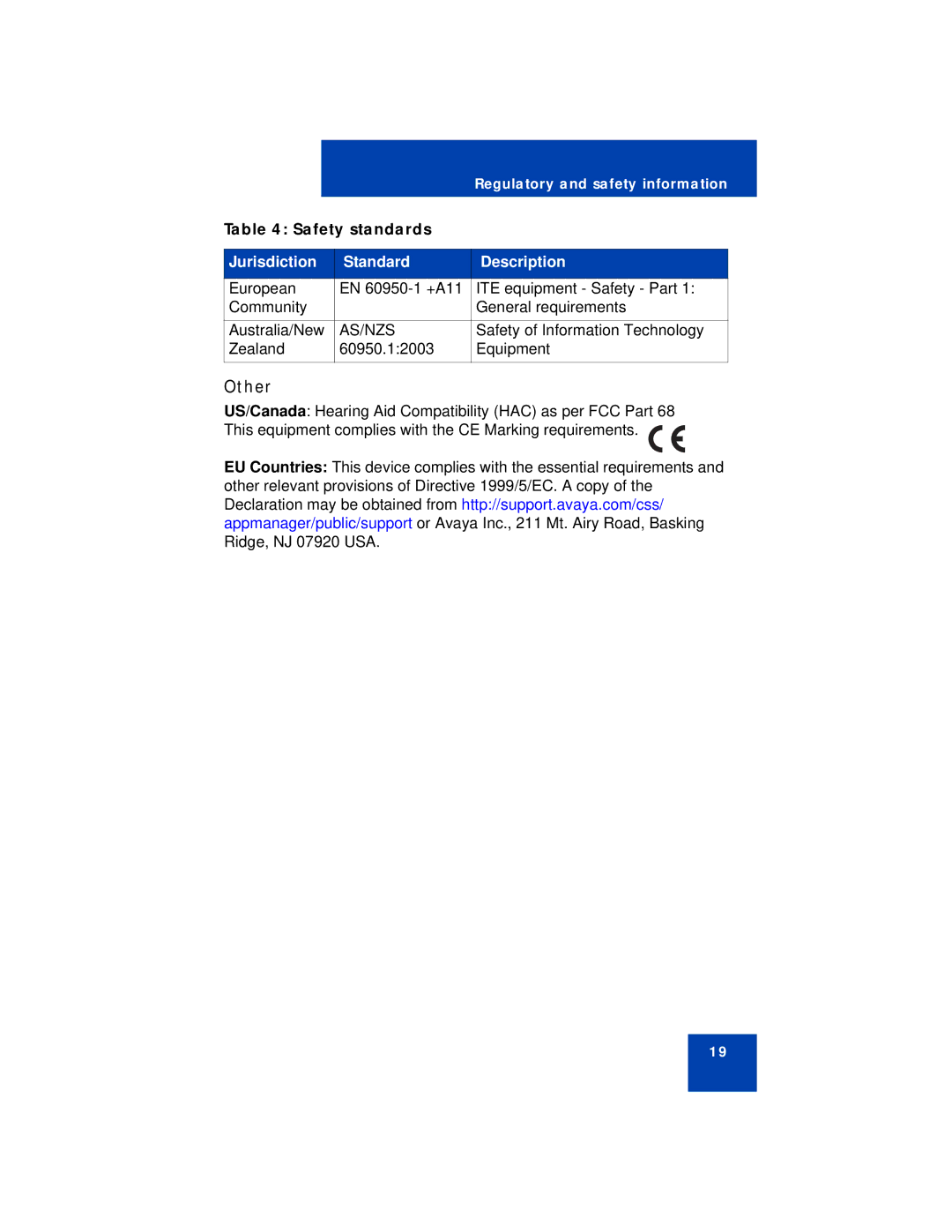 Avaya 1220 manual Other 