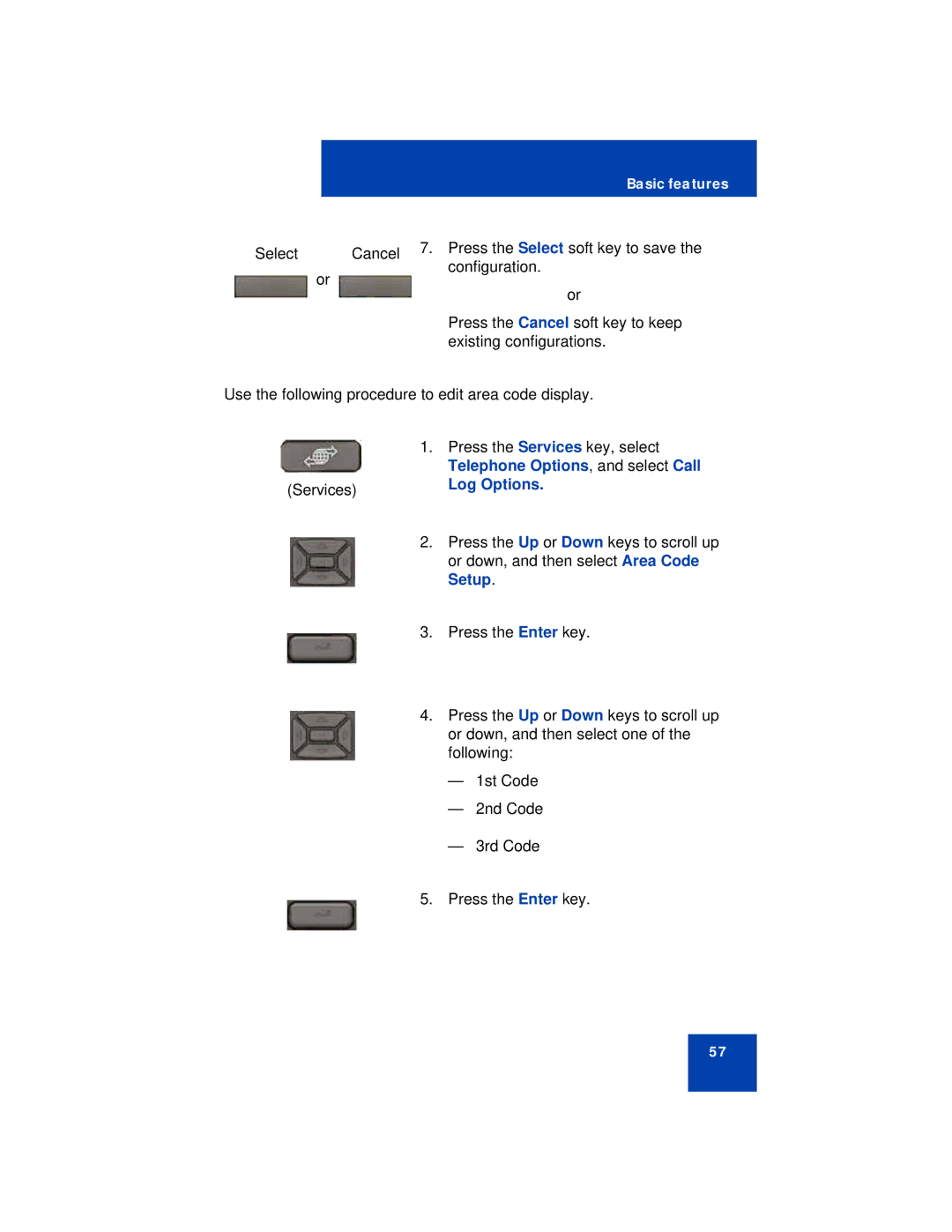 Avaya 1230 manual Telephone Options , and select Call 