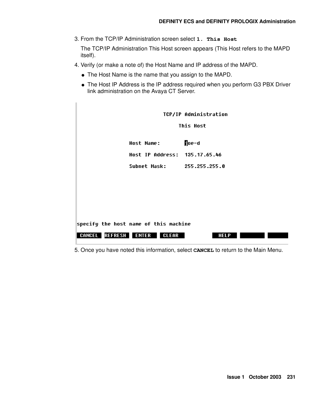 Avaya 1.3 manual Definity ECS and Definity Prologix Administration 