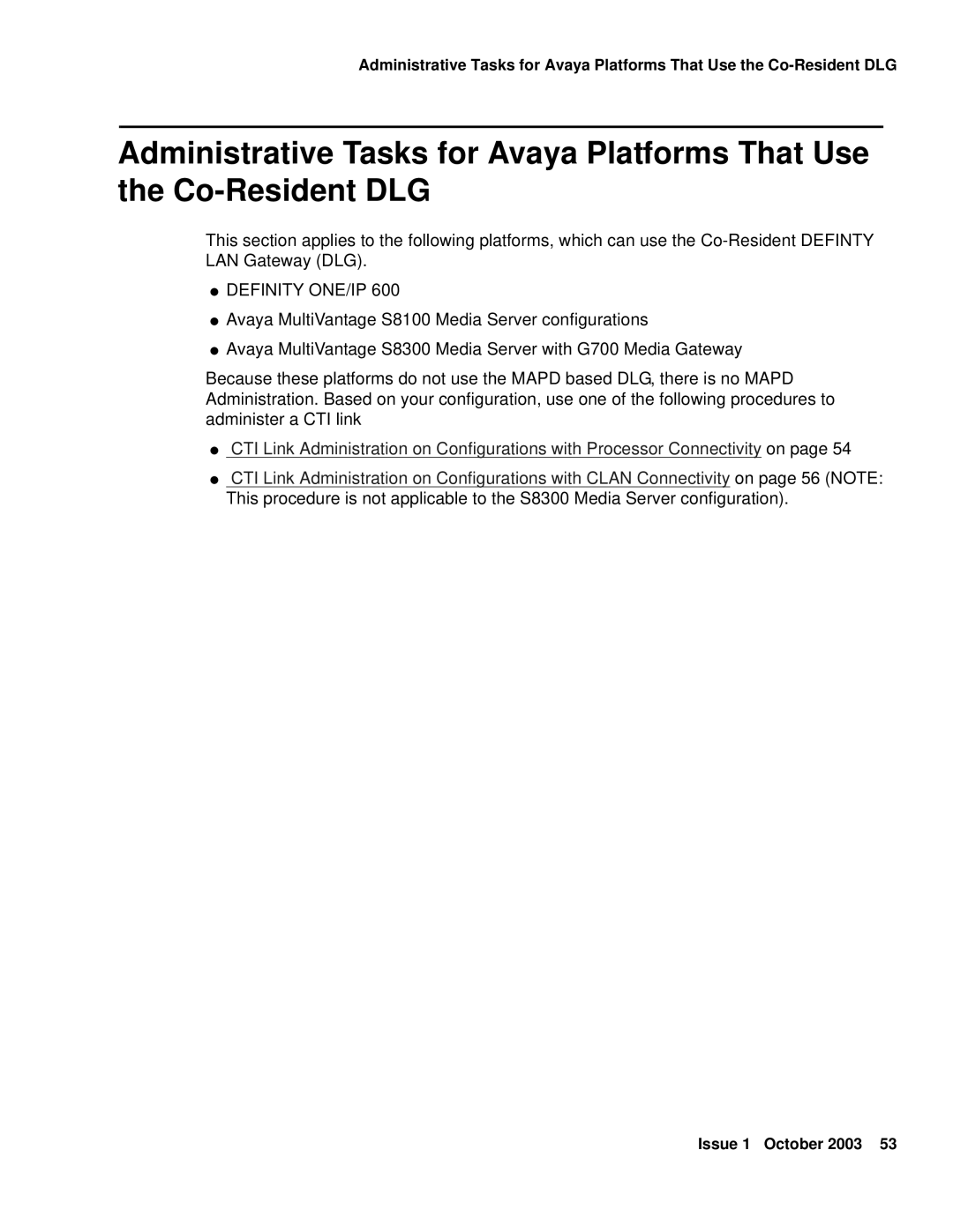 Avaya 1.3 manual Definity ONE/IP 