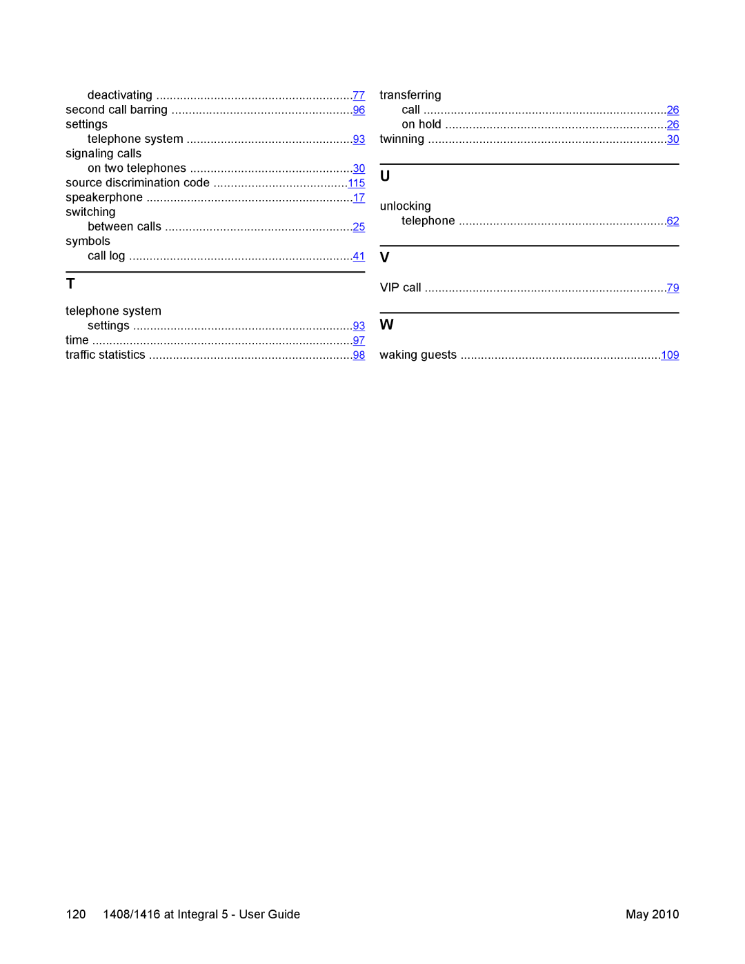 Avaya 1408, 1416 manual Signaling calls 