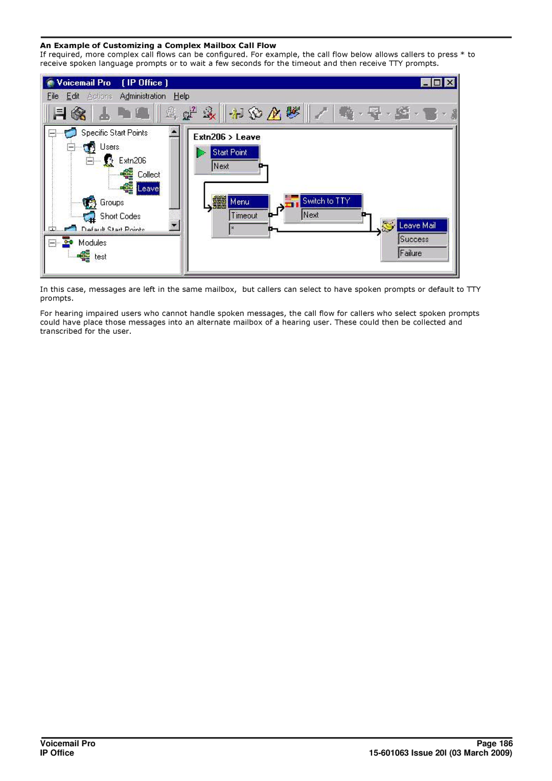 Avaya 15-601063 manual An Example of Customizing a Complex Mailbox Call Flow 