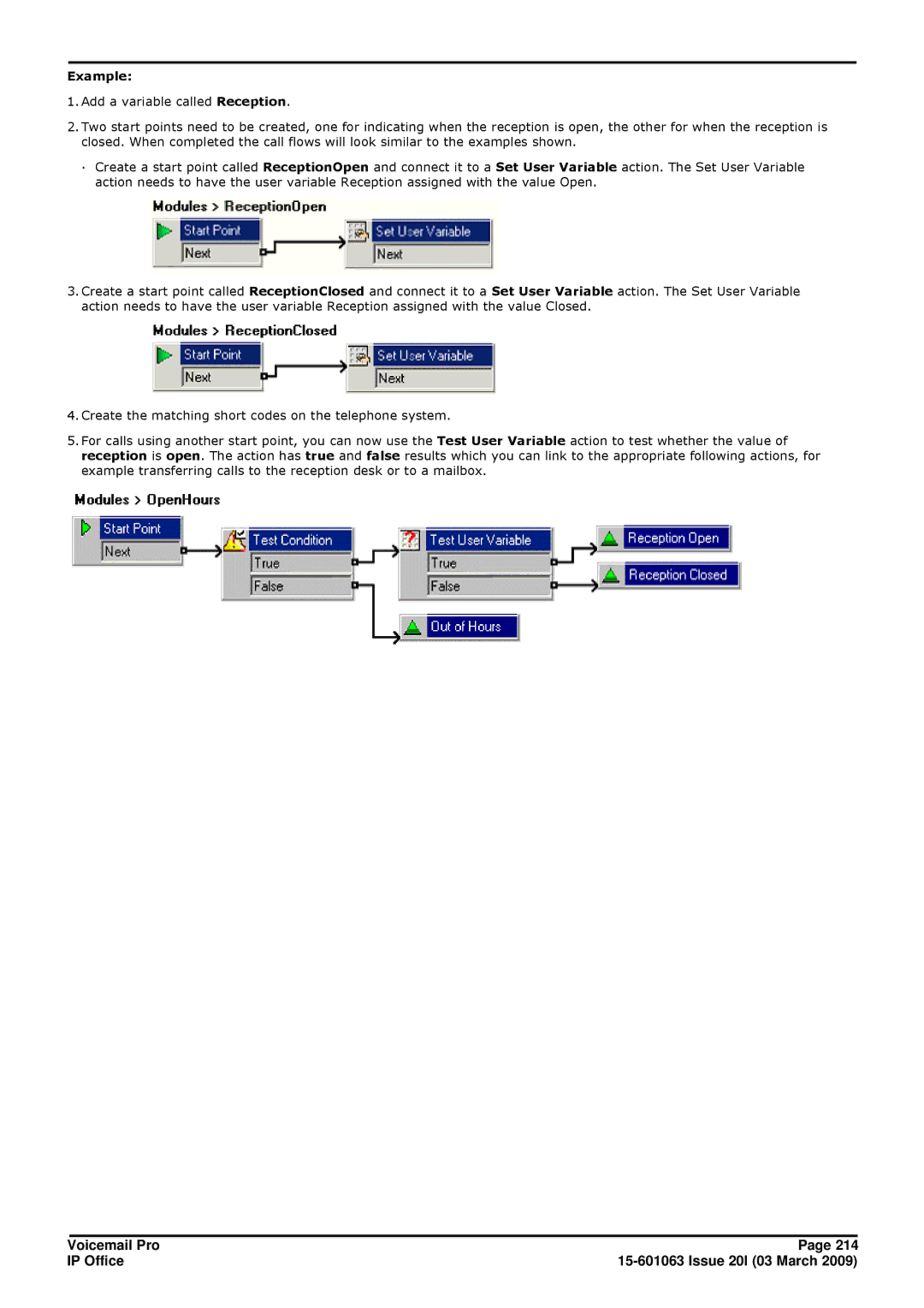 Avaya 15-601063 manual Example 