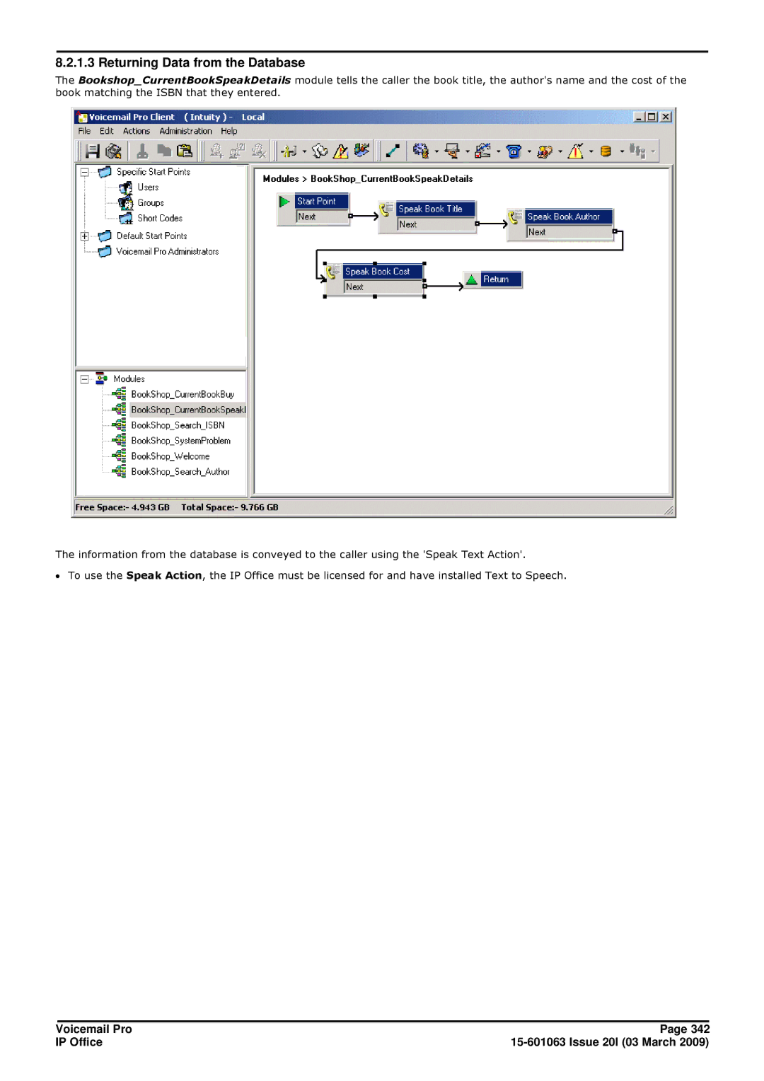 Avaya 15-601063 manual Returning Data from the Database 