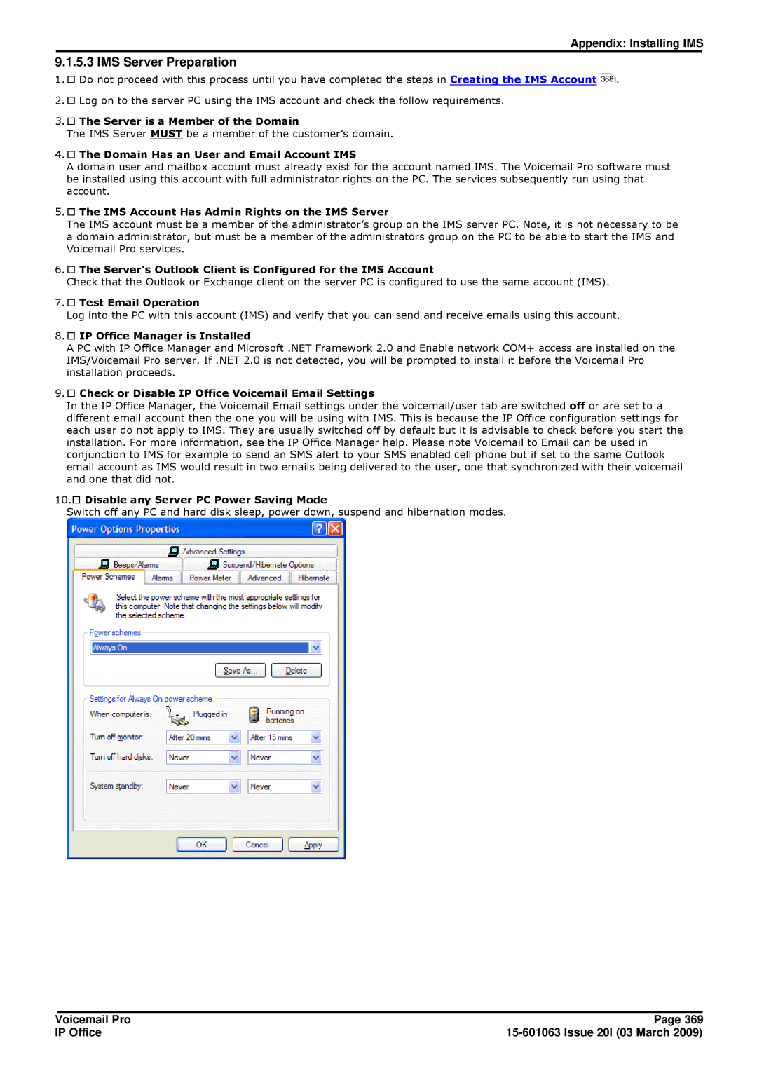 Avaya 15-601063 manual IMS Server Preparation 