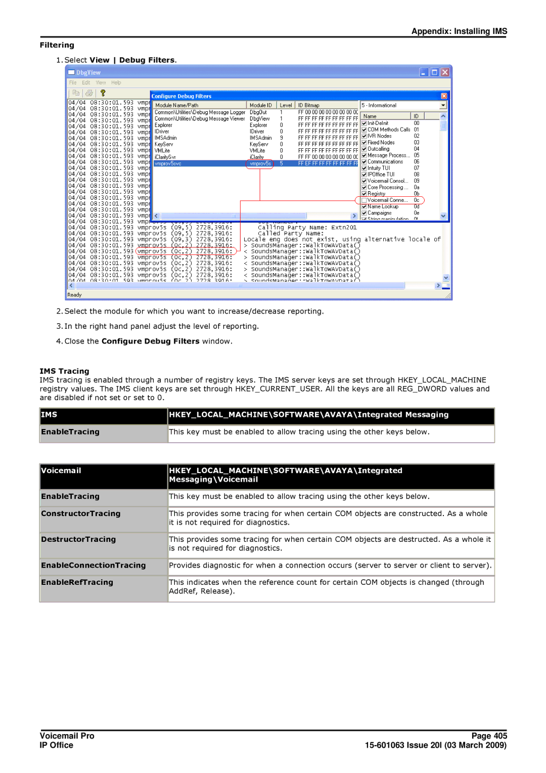 Avaya 15-601063 manual Ims 