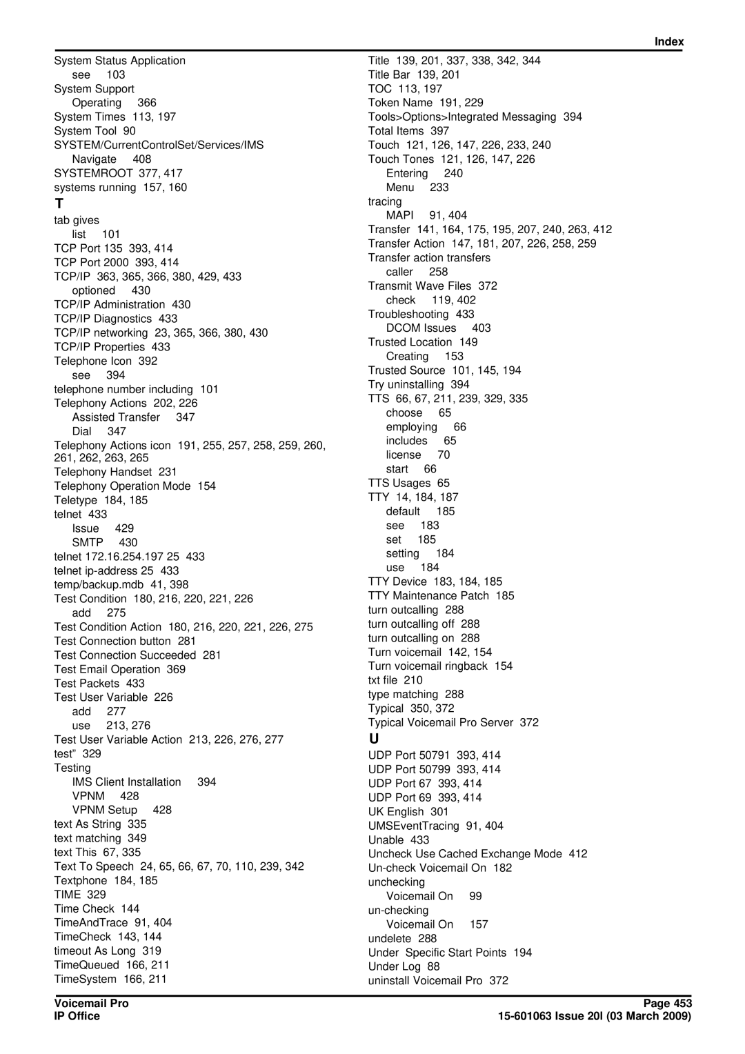 Avaya 15-601063 manual Systemroot 377 