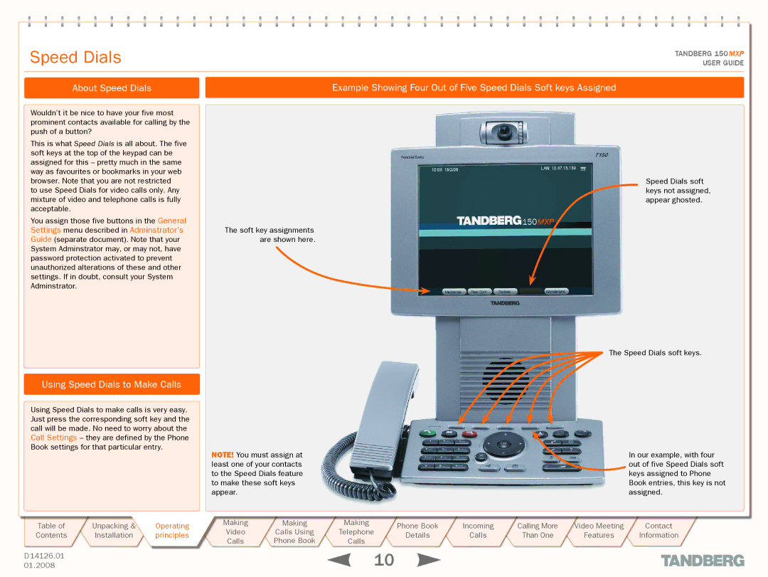 Avaya 150 MXP manual About Speed Dials, Using Speed Dials to Make Calls 