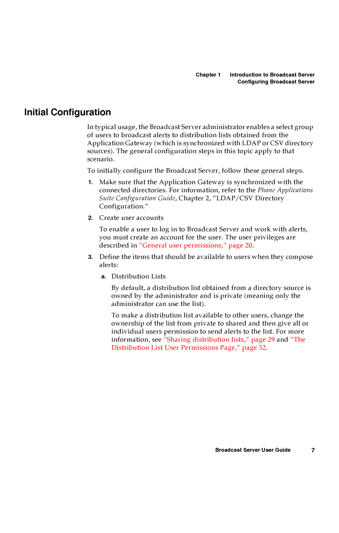 Avaya 16-300272 manual Initial Configuration 