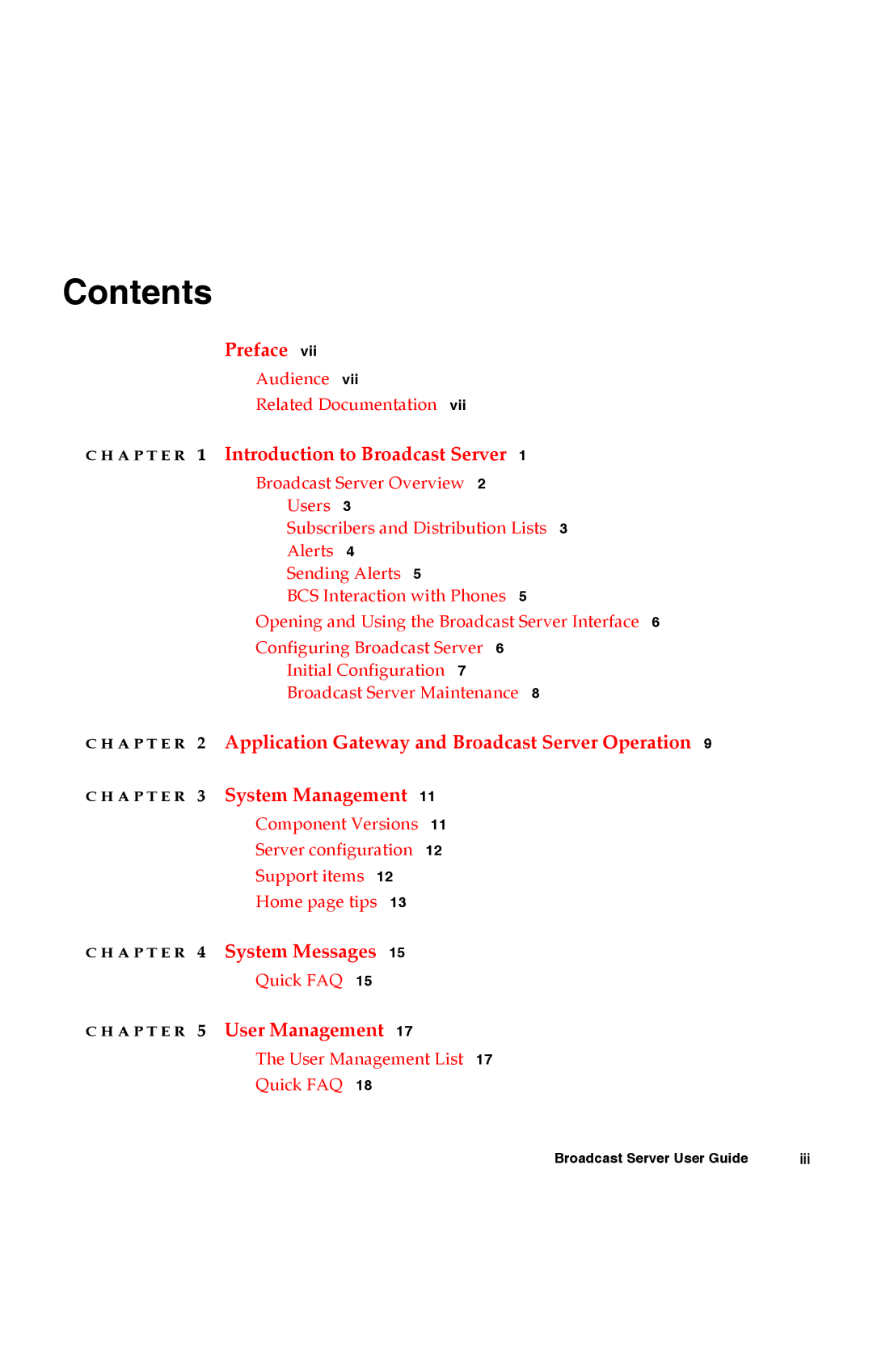 Avaya 16-300272 manual Contents 