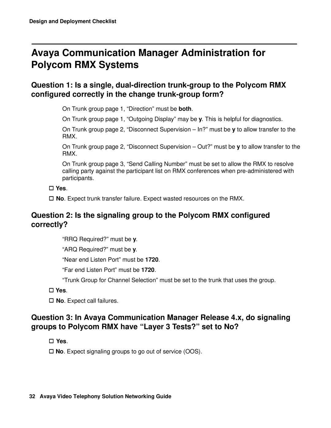 Avaya 16-601423 manual † No. Expect signaling groups to go out of service OOS 