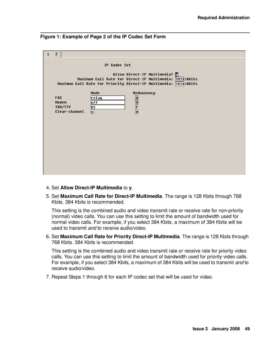 Avaya 16-601423 manual Required Administration 