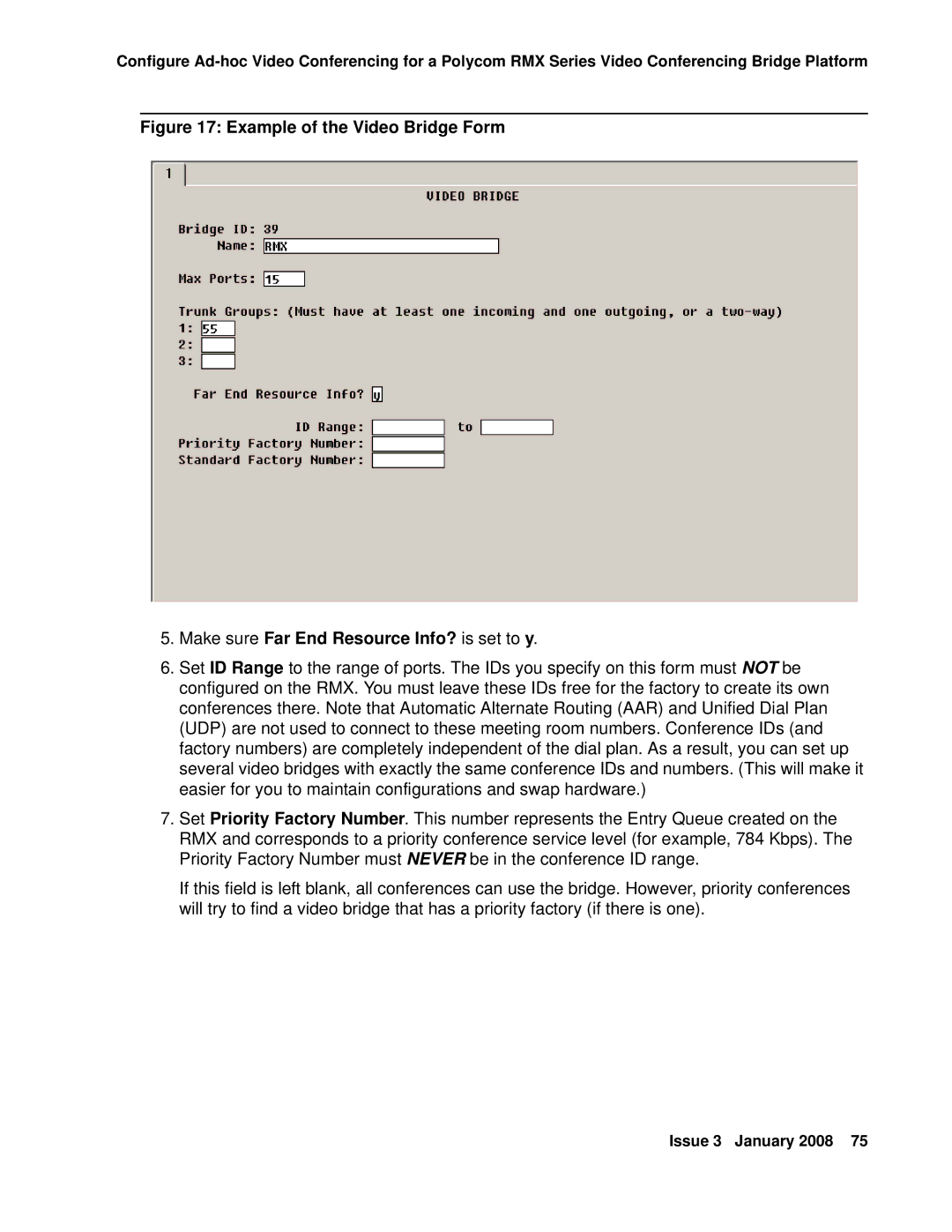 Avaya 16-601423 manual Issue 3 January 2008 