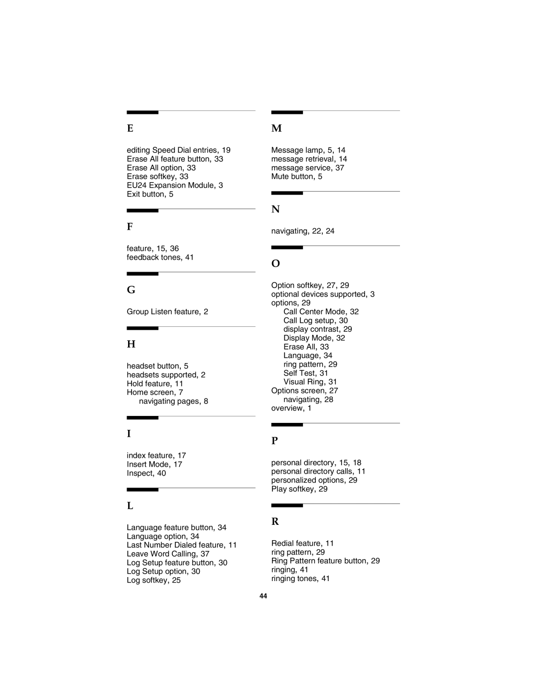 Avaya 2420 manual 