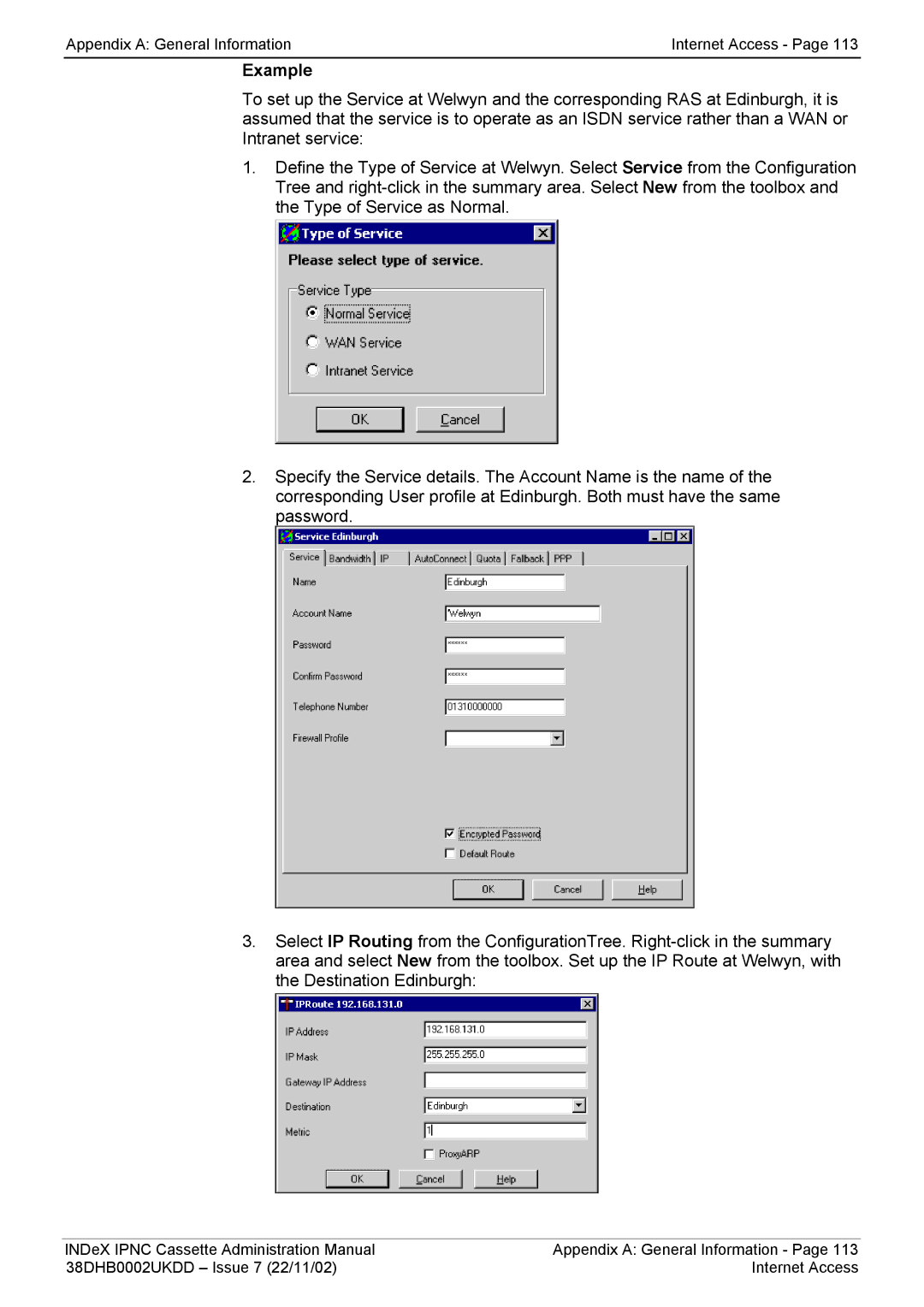 Avaya 38DHB0002UKDD manual Example 