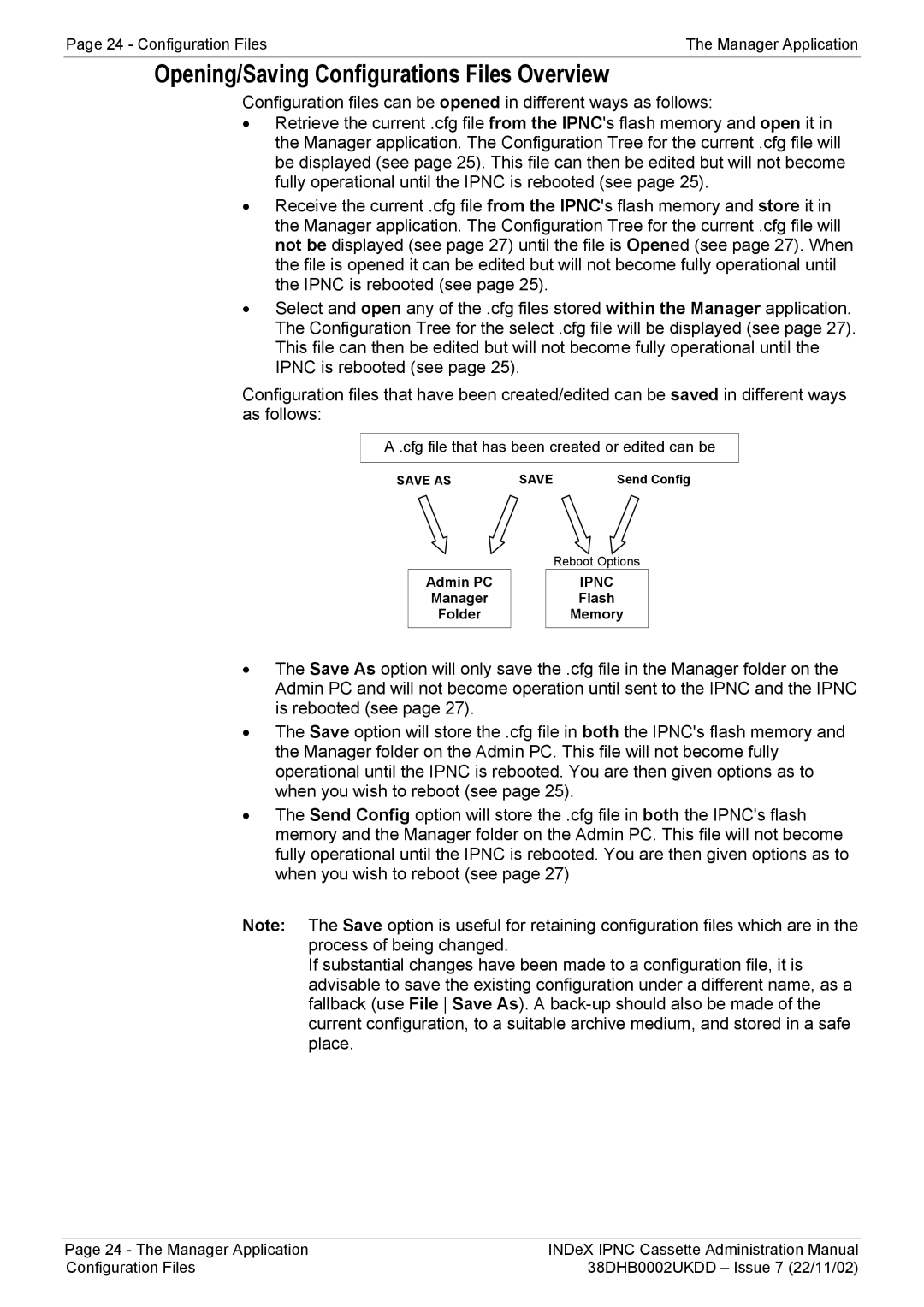 Avaya 38DHB0002UKDD manual Opening/Saving Configurations Files Overview 